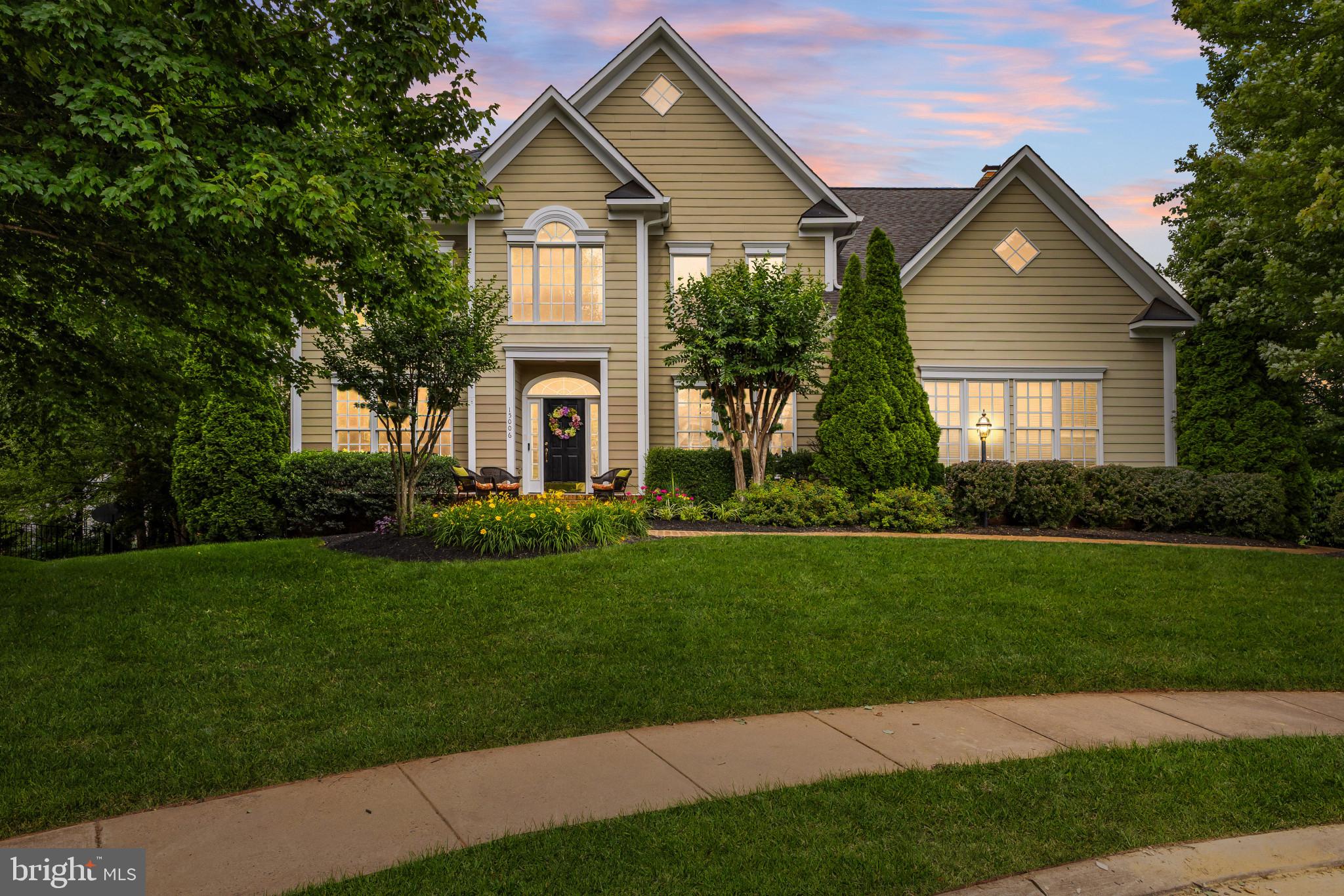 Welcome to this exceptional custom home set on a beautifully landscaped cul‑de‑sac lot in the prestigious gated golf community of Lake Manassas. Thoughtfully updated and impeccably maintained, the home offers a warm, inviting layout enhanced by timeless craftsmanship, modern upgrades, and the serenity of one of Northern Virginia’s most desirable communities. Professional pictures coming soon

Newer wide‑plank hardwood floors, oversized moldings, and abundant natural light create an elegant first impression. The spacious eat‑in kitchen features granite countertops, a bright breakfast area, and a complete 2026 refresh with new tile flooring, a stylish backsplash, updated cabinet hardware, and a new light fixture. Just off the kitchen is a large, beautifully appointed dining room—perfect for hosting gatherings—connected by a charming coffee bar/butler’s area that adds both convenience and character.

The main level also offers a lovely, light‑filled living room with gorgeous wood floors, ideal for quiet conversation or relaxing afternoons. For those who work from home, a bright and spacious office sits at the front of the home, featuring French doors and peaceful views of the front yard.

The family room is a true highlight, anchored by a stunning stone fireplace that adds warmth, character, and a striking focal point for gatherings. Dual staircases lead to the upper level, where the expansive primary suite offers a peaceful retreat. A cozy gas fireplace elevates the space, creating a rare and luxurious ambiance perfect for unwinding at the end of the day.

The lower level is designed for both entertainment and versatility, featuring a tiled recreation room, a custom bar with added mirrors and shelving (2022), a home theater, a den, and a full bath. A built‑in dry bar with lighting, electrical, and storage (2022) enhances the entertaining experience. This level also includes an unofficial bedroom/workout room—a flexible space that can serve as a guest room, gym, hobby room, or anything you need.

Outdoor living shines with a very private Trex deck (2020) complete with built‑in lighting, upgraded railings, and generous dry storage underneath. The patio, irrigation system, and mature landscaping create a serene and beautifully maintained setting.

Recent improvements further elevate the home: refinished hardwood floors on the main and upper levels (2022), an upgraded iron banister (2022), new carpet on the main‑level stairs (2022), and a stunning bathroom renovation featuring new tile flooring, herringbone‑accent shower tile, a built‑in niche, new vanity, and updated hardware (2022). Exterior trim and soffits were replaced with PVC and fully painted in 2020, and all gutters were upgraded to 6” with 3”x4” downspouts for improved durability and drainage. Additional updates include refreshed lighting, fixtures, and hardware in the main‑level half bath (2023) and new patio lighting (2022).

Beyond the home itself, Lake Manassas offers unmatched convenience and tranquility. Residents enjoy a peaceful, gated setting surrounded by golf course views, walking paths, and beautifully maintained grounds. The community is walking distance to Stonewall Shops, including Wegmans, medical offices, and a variety of nearby restaurants and cafés—making errands, dining, and daily conveniences incredibly accessible without sacrificing privacy or serenity.

This home blends elegance, comfort, thoughtful upgrades, and exceptional walkability in one of Northern Virginia’s most sought‑after gated golf communities—a truly special opportunity in Lake Manassas.
