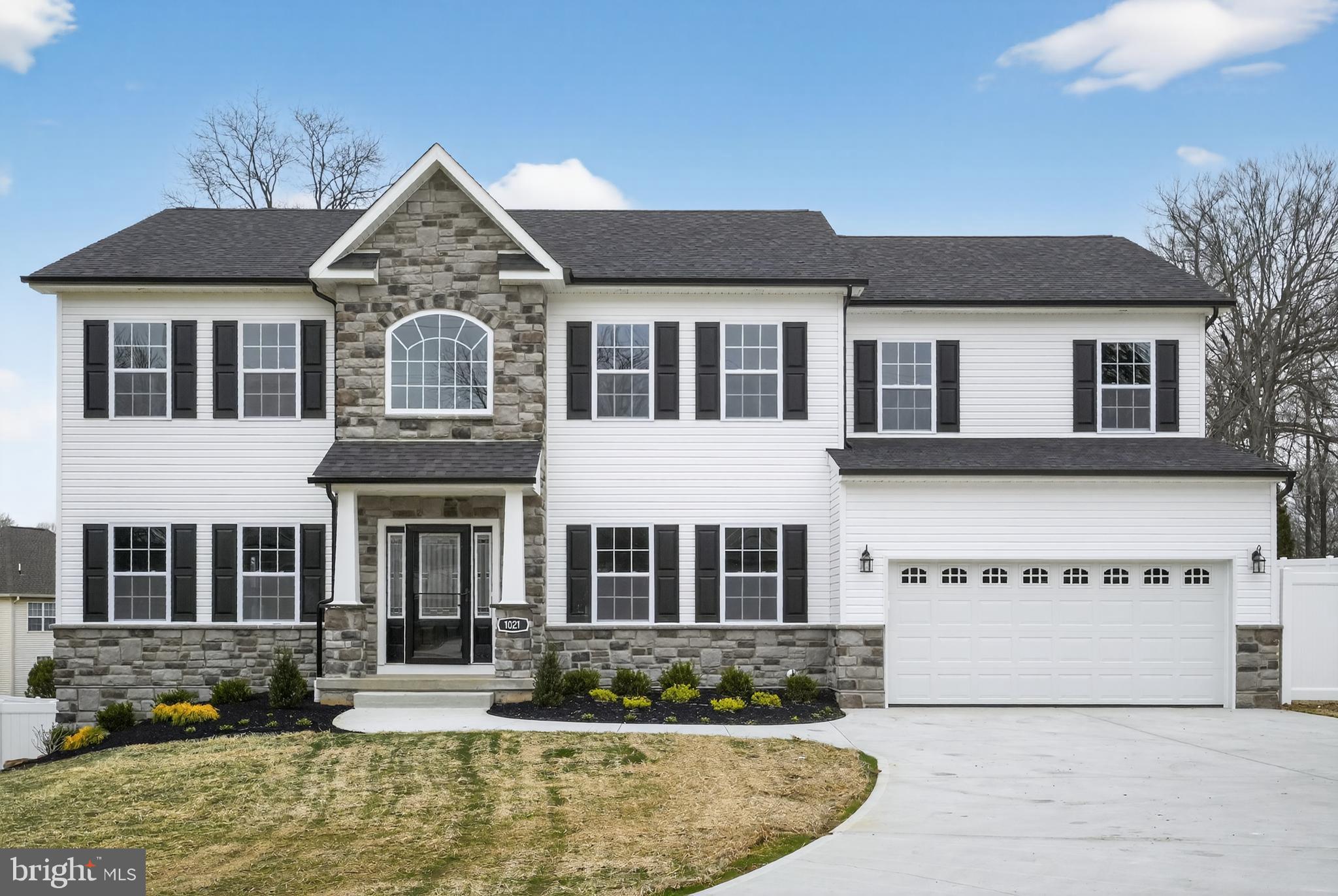 New Construction Home by Snyder Homes to be built at this location.  Pictures are of previously built homes of the same model. Construction has just started, act fast while there is still time to customize and choose finishes. Expected delivery date around Fall of 2026. This home will be custom center hall colonial with 5 bedrooms, 5 bathrooms (4 full and 1 half), a full finished basement with wet bar and full bathroom, and a 2-car garage. It includes a 1st floor en-suite bedroom with full bathroom. There are options available for other customizations. The home comes standard with many high-end finishes including upgraded trim with crown and box moulding, iron balusters on stairs and foyer overlook, gourmet kitchen with granite counters, tile backsplash, island, and stainless steel appliances. The first floor has 9 foot ceilings, a formal living room and dining room, and a gas fireplace in the family room. Upstairs is a huge owner's suite with two walk-in closets, vaulted ceiling, en-suite bathroom with soaking tub and separate oversized shower or the option of no tub and a large 2-person shower. There are three additional good size bedrooms and a hall bathroom on this level. The optional Breakfast Room, rear covered deck/patio, and stone front are all included in the list price. This ideal location is close to everything including shopping, dining, and an easy commute to anywhere. Construction to be completed in Fall of 2026 but don't wait! Call now while there is time to pick your options, finishes, and colors. Taxes listed are for the vacant property, they will be reassessed after construction is complete. Buyer should do their due diligence to determine the approximate taxes when complete. Pictures are from two previously built homes of the same model house, although slightly smaller in size than the ones that will be built.