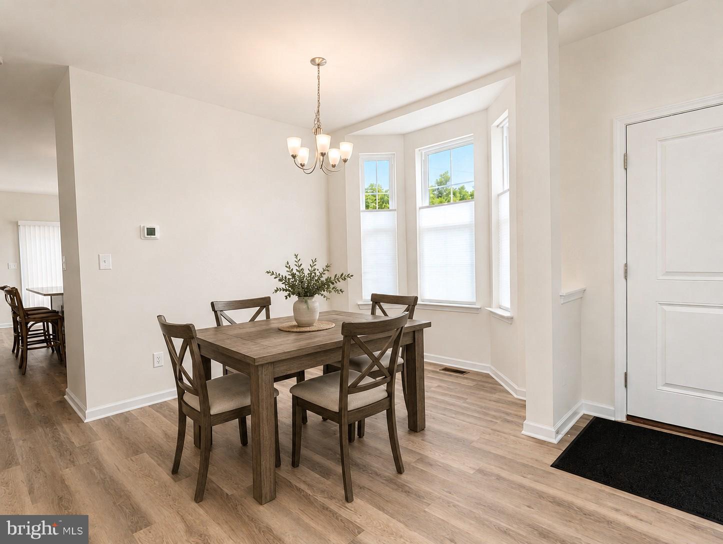 Quick Delivery | Ready Now – STARGRASS END Floor Plan
Welcome to this move-in ready STARGRASS END home, ideally located in the highly sought-after Hidden Meadows community within the Parkland School District. Offering 3 bedrooms, 2 full baths, and 1 half bath, this beautifully appointed home blends modern design with everyday functionality.
Thoughtfully upgraded, the home features luxury vinyl plank flooring throughout the first floor, painted white kitchen cabinetry, upgraded lighting, fan pre-wiring, and a spacious 10' x 12' deck—perfect for relaxing or entertaining. The open-concept kitchen and family room create a bright, welcoming space, complemented by high energy-efficiency standards for comfort and savings.
Stay connected with smart-home features including a Wi-Fi garage door opener, Wi-Fi thermostat, and doorbell camera. The lifestyle-enhancing HOA allows you to enjoy low-maintenance living—ideal for active families, busy professionals, or retirees who value their time and lifestyle.
Conveniently located near shopping, top-rated medical facilities, and Lehigh Valley’s City Center, with easy access to I-476 (PA Turnpike NE Extension), I-78, and Route 309, making commuting effortless.
Schedule your private tour today with our Licensed Real Estate Professionals.