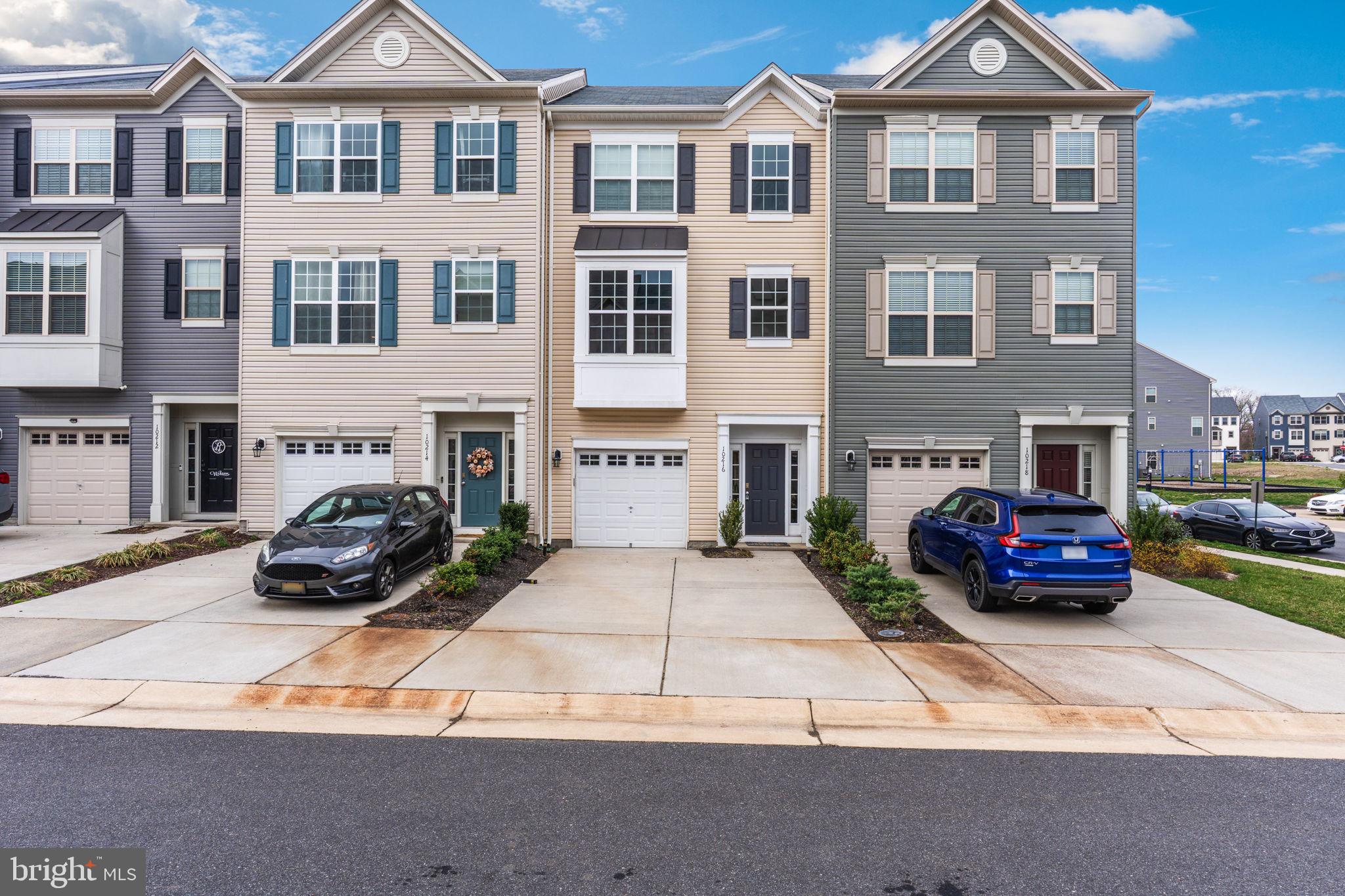 Spacious 3 level townhome in sought after New Post community.  Entry level includes wood flooring, rec room with access to backyard and garage.  The open floor plan on main level has a large living room, dining area, half bath and kitchen with the same wood flooring as entry level.  Kitchen features a long island, breakfast bar, abundant counter and cabinet space and pantry.
Enjoy all of the natural light in the kitchen and dining area.  There are 3 bedrooms on upper level, a hall bath and master bath.  *Some areas will be painted prior to lease start date.  All walls are the same neutral color.  Rental professionally managed.  New garage door opener installed.