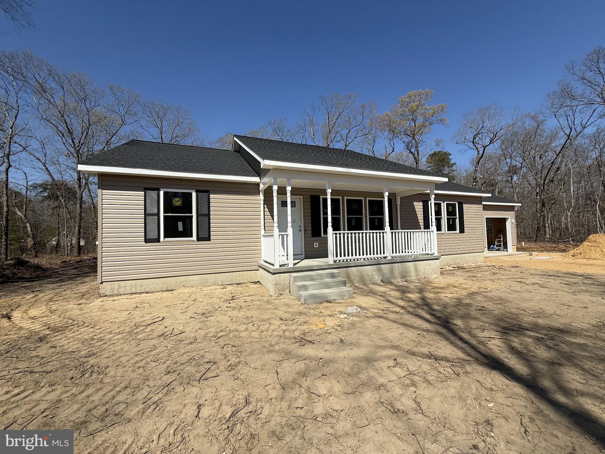 Brand‑new construction in a peaceful country setting! Enjoy easy one‑level living in this open‑layout rancher filled with natural light. The spacious living, dining, and kitchen areas create the perfect flow for everyday living and entertaining.

The huge primary suite sits privately on one side of the home, complete with a walk‑in closet and ensuite bathroom. On the opposite side, you’ll find two additional bedrooms and a full bath. A separate laundry room adds convenience, and the attached two‑car garage will be fully insulated and drywalled.

This home will be finished with tons of upgrades, and there’s still time to customize some of the finishes if you jump on this opportunity now. Estimated completion by mid-May 2026. 

Don’t miss your chance to make this brand‑new home yours.