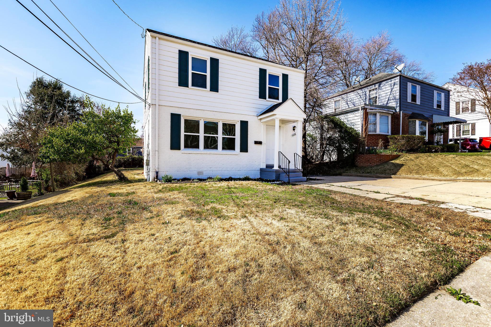 Lovely renovated 3-level home in the heart of Hyattsville! 3 bedrooms, 1.5 bathrooms. Total 1,488 sq. ft. (1,200 first and second levels + 288 fully finished attic). It is located on a quiet and large prime lot. This bright and inviting residence features an open floor plan filled with natural light and elegant moldings. The gourmet kitchen boasts upgraded cabinets, stylish countertops, stainless steel appliances, a breakfast bar, and a huge dining area. The beautiful powder room is next to the living room. The upper level includes three large bedrooms and a beautifully updated full bathroom. The fully finished third-level attic offers a large area with two big windows. All flooring, doors, windows and the water heater are brand new too. Huge backyard with 3-sided fencing and a 4-car parking driveway. The house is conveniently located close to shopping, dining, public transportation, and major commuter routes—near the Metro, with easy access to the University of Maryland and Washington, D.C.—this home perfectly blends comfort, style, and convenience.