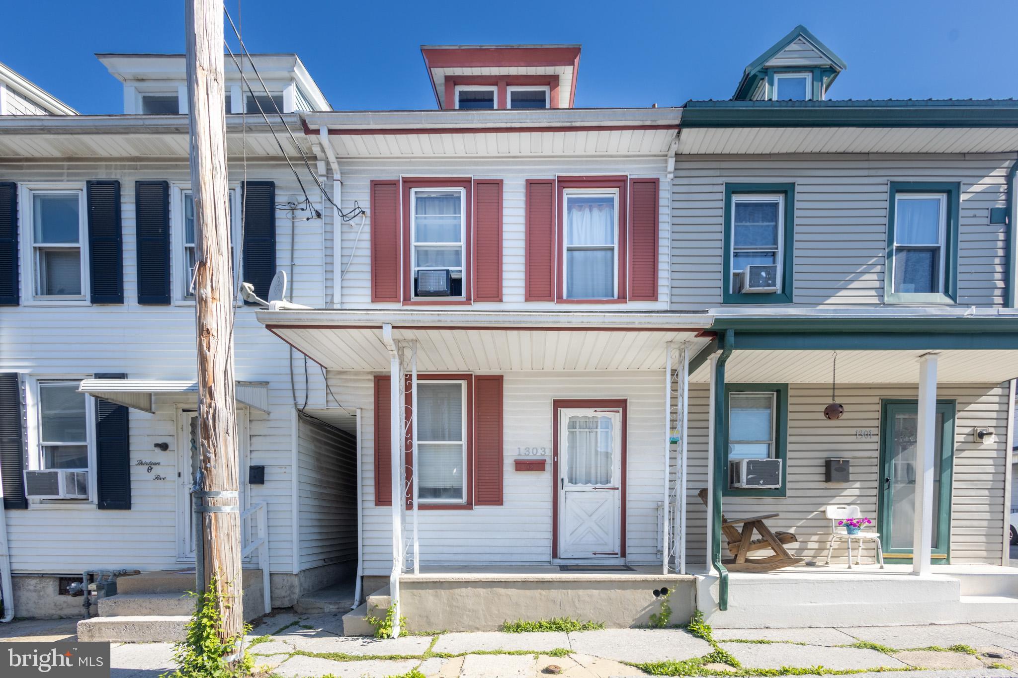 Welcome to 1303 Brandywine St, Lebanon! This 3-bedroom, 1.5-bath home offers great potential for both homeowners and investors. The first floor features a spacious living room, dining room, kitchen with all appliances included, a convenient half bath, and a laundry room. Upstairs, you'll find three bedrooms and a full bathroom. The attic provides an opportunity for additional living space, home office, or storage.

Outside, enjoy a fenced yard, storage shed, and off-street parking. While the property could benefit from some TLC, it is competitively priced and offers an excellent opportunity to build equity or expand an investment portfolio. Schedule your showing today and see the possibilities for yourself!