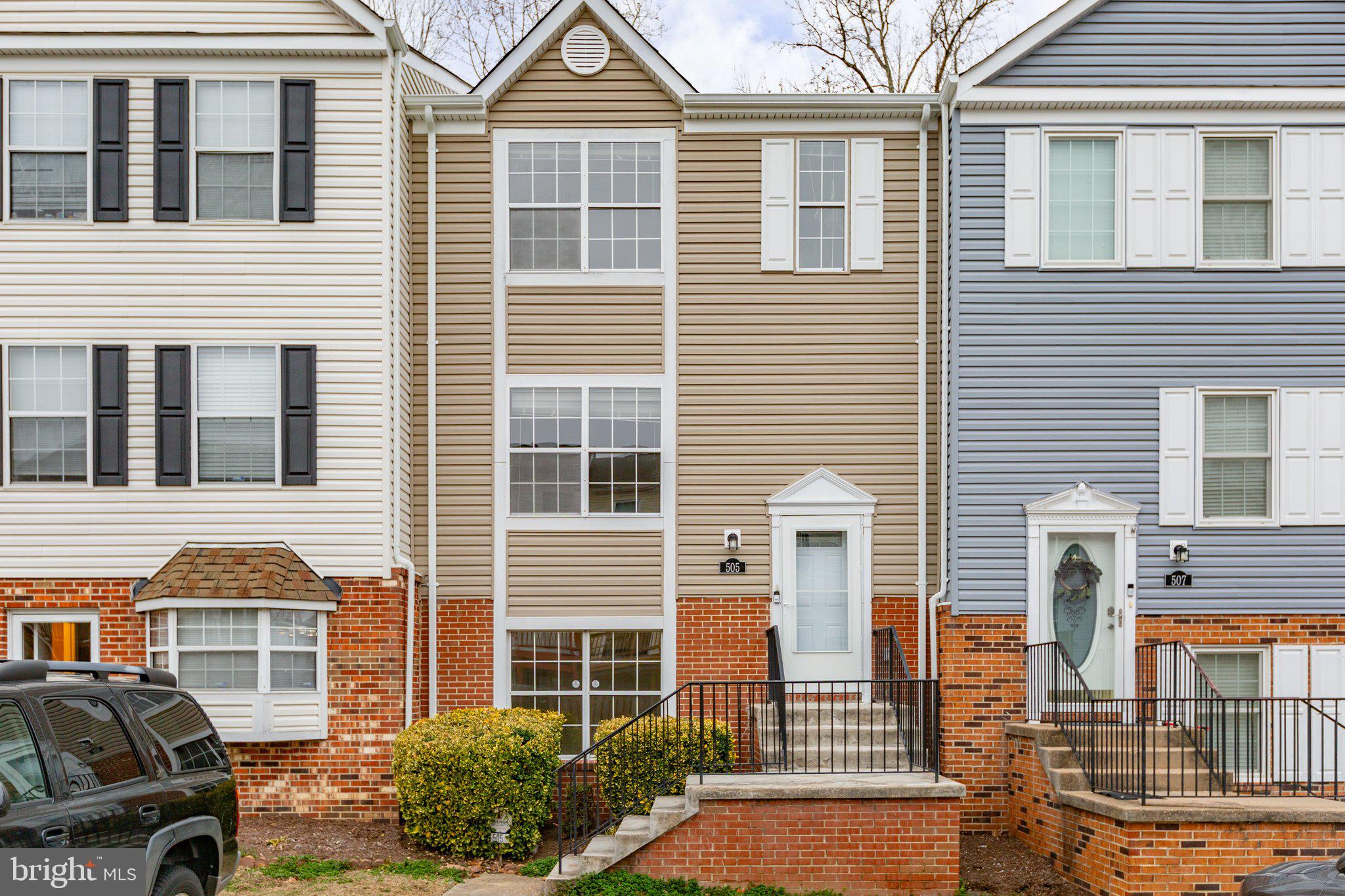 This townhome combines  the convenience of the perfect location with quick access to shopping areas, a commuter lot, and many restaurants.  The property has been meticulously maintained and leaves nothing for the new owners to do, but move in and enjoy.  The house has been freshly painted throughout. The main living space has hardwood flooring. The kitchen shines with stainless steel appliances and a sitting area where you can kick your feet up and drink your cup of coffee.  Right off the kitchen you have easy access to the brand new deck,  the perfect spot for weekend grilling.  The dining room can hold a sizable table and the large window allow for the entrance of an abundance of natural light. 
If you have been searching for a home with some room to grow, you are in luck! The upstairs has newly installed carpet in both bedrooms including the master suite.  The lower level has been painted and new carpet installed with another bedroom and an extra living room space  with access to the backyard.