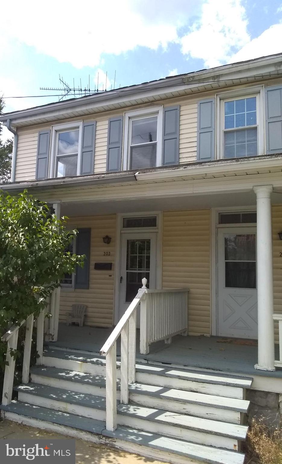 Available March 2024: Nicely renovated 3 bedroom, 1 bath, semi-detatched home conveniently located in Quarryville Boro for rent.  Rent is $1400 per month.  New flooring and fresh paint. Washer and dryer already in unit.  Off-Street parking.  Tenants must make a combined net income of $4050 per month, and all adults must have a minimum credit score of 615 or higher to qualify. No smoking, No pets, No exceptions. Tenants are responsible to pay for all utilities (heat, trash, water, sewer, electric. $30 non-refundable application fee per applicant. $40 Admin. fee if you are approved.  Heat is oil heat and electric baseboard.  Tenant is responsible for paying for oil/filling oil tank, mowing , weeding, snow and ice removal.  Security deposit of $1350 due at signing.