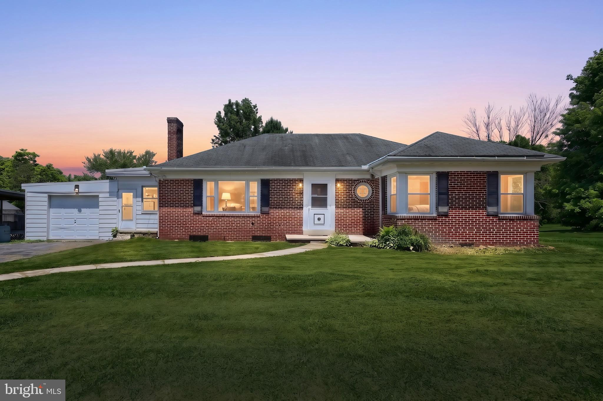 All-brick rancher offering convenient one-floor living! This home features 3 bedrooms, 1 full bath, a separate dining area, and a living room with a stone fireplace. Laundry hook ups on the main level and basement.
One car garage and breezeway. Enjoy the outdoor space with an above-ground pool, spacious backyard, and scenic views. Conveniently located near everyday amenities, this property offers an excellent opportunity to add your personal style and make it your own. Great equity potential!