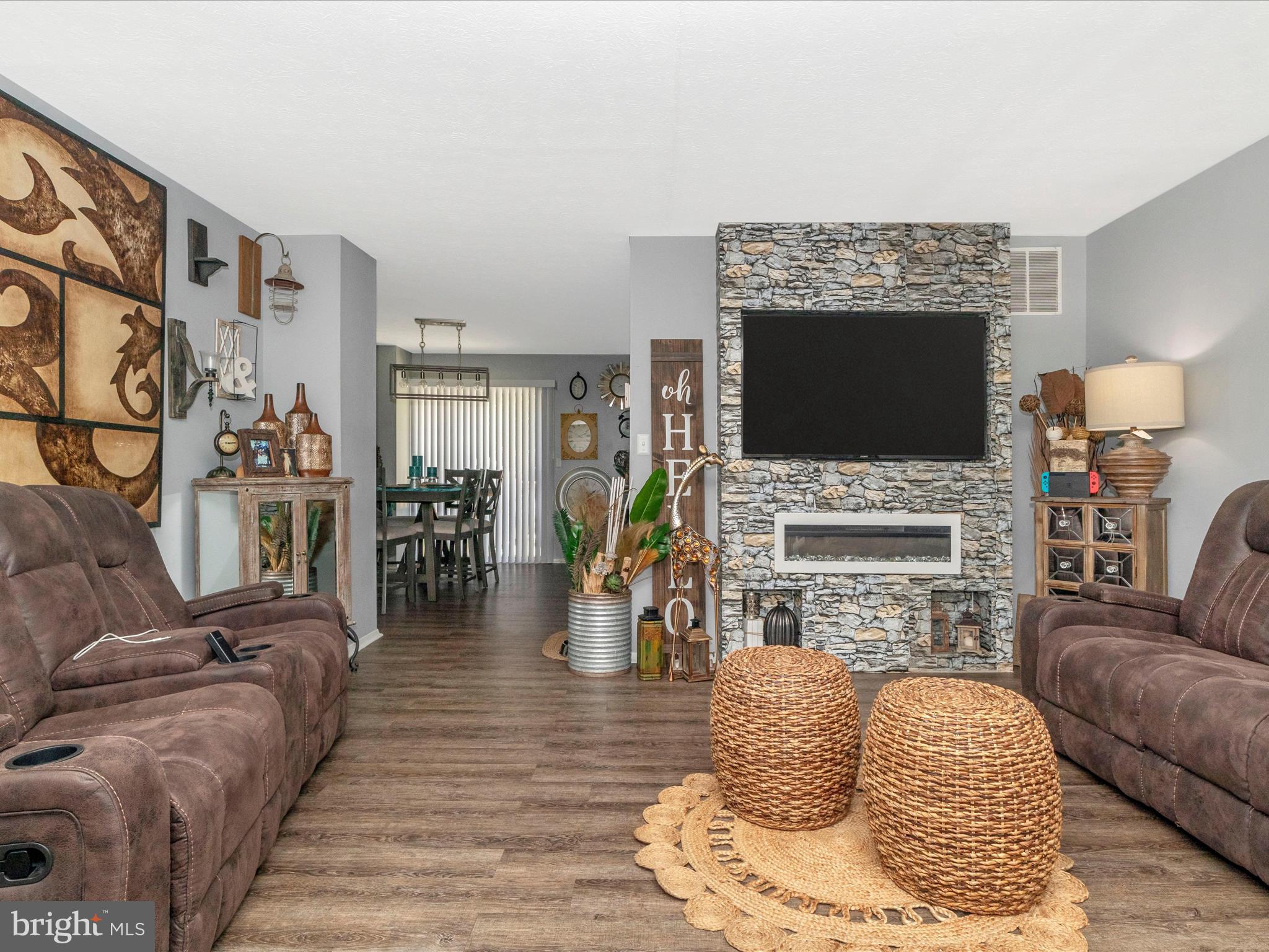 Welcome to this well maintained Townhome, located in desirable Aspen Park. This home features 3 Beds and 1.5 Baths, luxury vinyl planks throughout the main and second floor and carpet on the lower level. All bedrooms are located on the second floor along with the full bathroom and, on the lower level, you will find the half bath and laundry room along with a family room with direct access to the patio and the backyard. On the main level, you will find a large open living room area, a spacious kitchen with pantry and the dining room off of a kitchen that connects to a nice sized deck perfect for entertaining or to spend some time outside. This home is just a short commute to Baltimore, Annapolis, Ft. Meade and DC and major highways.