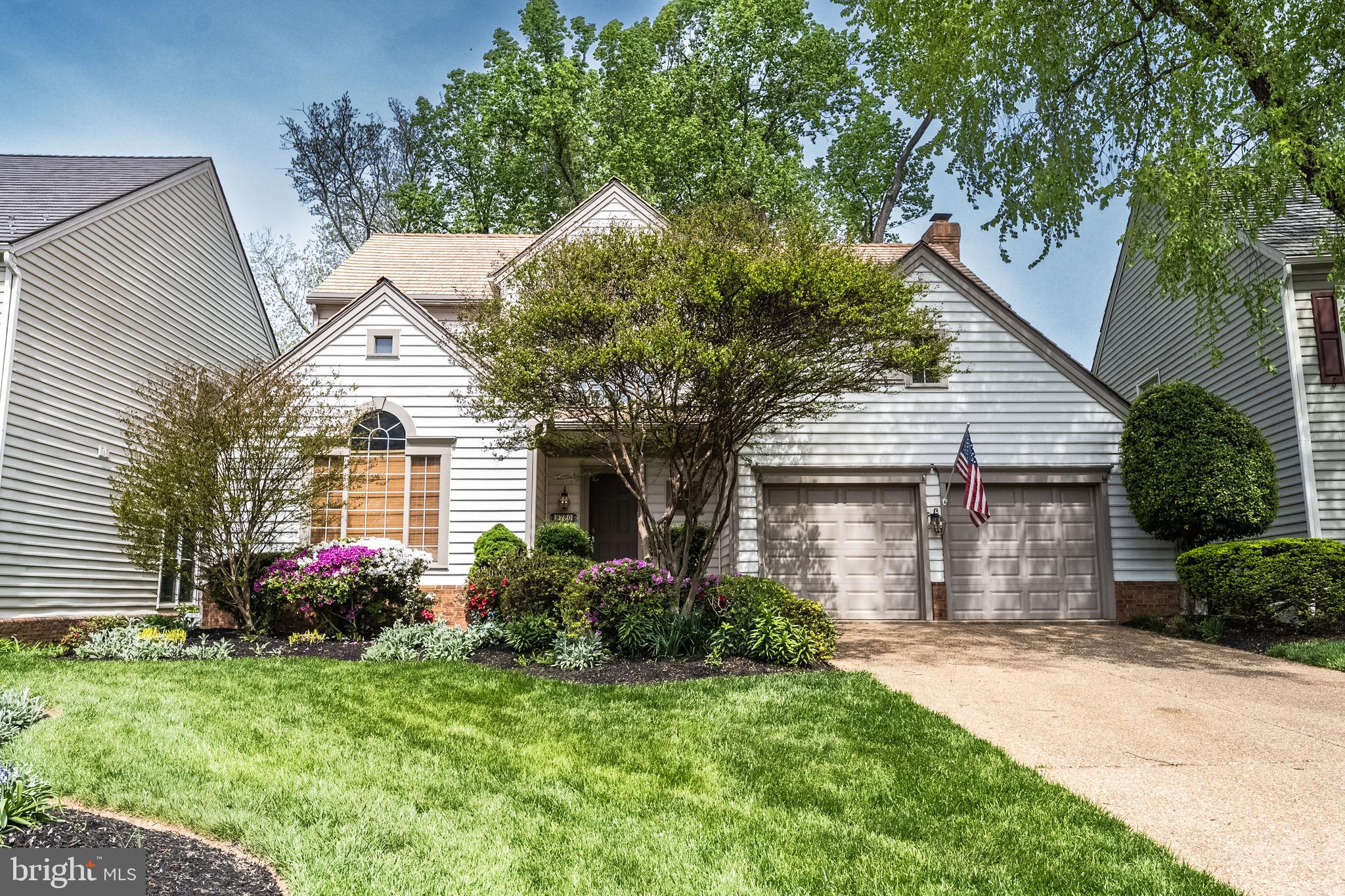 Terrific 4 BR, 3.5 bath home in the desirable Courthouse Oaks Neighborhood – a quiet no-thru community walkable to the Vienna Metro station and located in an incredible, sought-after, public-school pyramid. just minutes to the down town Vienna vibe   restaurants, cafes, shopping, fitness, services. 
Light-filled, open floor plan with 9 ft ceilings on the main level and a spacious two-story foyer with Palladian window. Many features including natural oak hardwood floors, decorative columns, triple bead crown molding, chair rail moldings, natural wood blinds, custom window treatments, and upgraded bathrooms. Recessed lighting throughout. Ideal for entertaining!  The large, airy kitchen with, stainless steel appliances, center Isle, loads of counter space & custom cabinets,  breakfast area was updated in 2021, and overlooks the compact back yard bordered by evergreens. Enjoy walking out from the kitchen or main level family room onto the 300 sq ft rear deck. Very private and quiet views from the rear of the house, top off this amazing location! Over 2700 finished sq ft on the upper two levels. The large primary suite features a cathedral ceiling and luxury bath with walk in shower, dual vanities, and loads of closet space with built in shelving. Generous room sizes in the three other upstairs bedrooms, one with direct access to the large hall bath. Convenient upstairs laundry room. Multiple options to work from home - choose the professional main-floor office with French doors and front yard view, one of the bright upstairs rooms, or the private and quiet extra room downstairs. Perfect finished basement has walk-out access to the backyard and includes a spacious recreation/media room, bonus room with full bath, and large utility room with a second laundry area and lots of storage space. (See floor plan and 3D video.) HVAC system is 2 years old. Water heater 2 years old.  Roof relaced 2010  with 40 yr composite shake, An amazing package just waiting for your personal touch! Open Saturday 5/3 @ 1-3pm & Sunday 1-3pm.