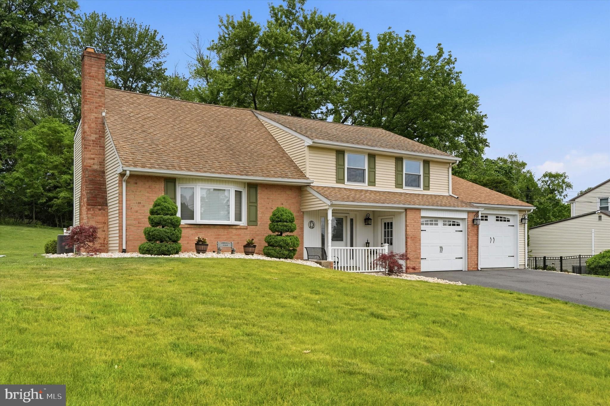 The home features numerous major upgrades and improvements that provide peace of mind for years to come. The upstairs bathrooms were tastefully updated in 2023 and include transferable warranties for both the shower stall and tub. The kitchen has also been refreshed with stunning new granite countertops and backsplash installed in 2025, perfectly complementing the kitchen appliances that were purchased in 2023. Additional recent improvements include new windows installed in 2024 with a transferable lifetime warranty, hot water heater (2021), washer and dryer (2021), and an additional refrigerator in the garage added in 2023.  One of the most unique and valuable features of this property is the oversized two-car garage configuration. The second garage bay has been professionally transformed into a fully insulated detailing shop complete with its own mini-split heating and air conditioning system installed in 2022. This incredible flex space offers endless possibilities and could easily continue to serve as a detailing/workshop area, hobby space, home business setup, gym, office, or potentially be converted into additional living space if desired.  The exterior of the property offers even more functionality with a shed that includes electric service, providing excellent additional storage or workspace options. The home is also wired with a generator hookup installed in 2018 for added convenience and preparedness.  Homes in Orchard Hill rarely become available, especially ones that have been so meticulously maintained and thoughtfully updated. Conveniently located close to parks, shopping, restaurants, and major commuting routes while still offering the charm and feel of an established neighborhood, this home truly checks all the boxes. A rare opportunity to own a turnkey property in one of Churchville’s most desirable neighborhoods!