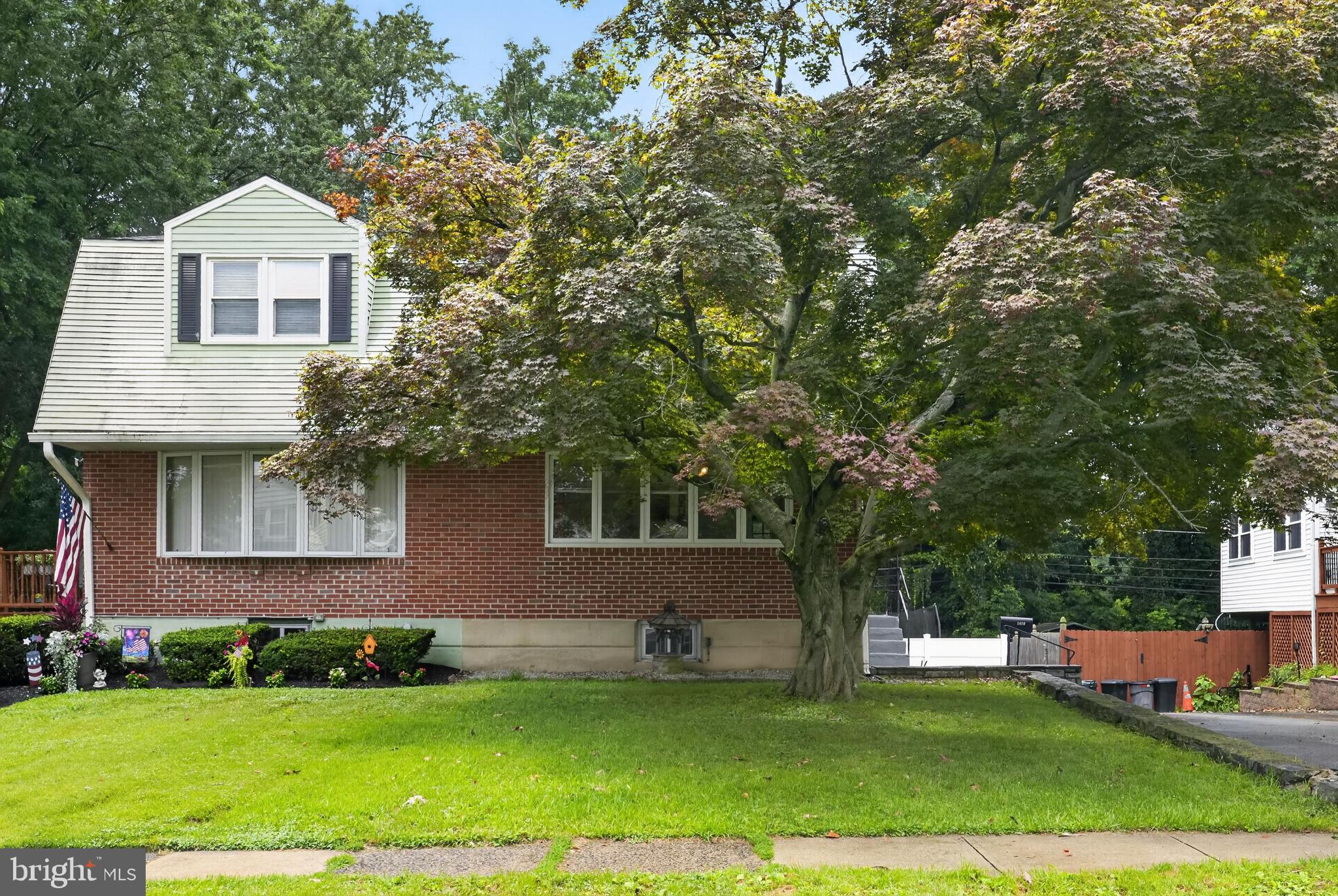 Welcome to this brick twin nestled in the desirable Swarthmorewood neighborhood of Ridley Township, backing directly to Swarthmorewood Park for peaceful views and added privacy.  Relax and enjoy the view from the screened in porch off the dining room. This charming home offers a primary bedroom with two closets and 2 additional bedrooms, 1.5 bathrooms, and a full walkout basement providing future living space and additional storage under the screened porch . Major mechanical updates include a new heater and central air system (2024) and a new hot water heater (2025), giving buyers added peace of mind. The washer and dryer are approximately two years old, and the refrigerator is approximately five years old. There are hardwood floors under the carpeting on the second floor.
Conveniently located near parks, schools, shopping, and major roadways.  
This is a great price for the neighborhood on a great street!