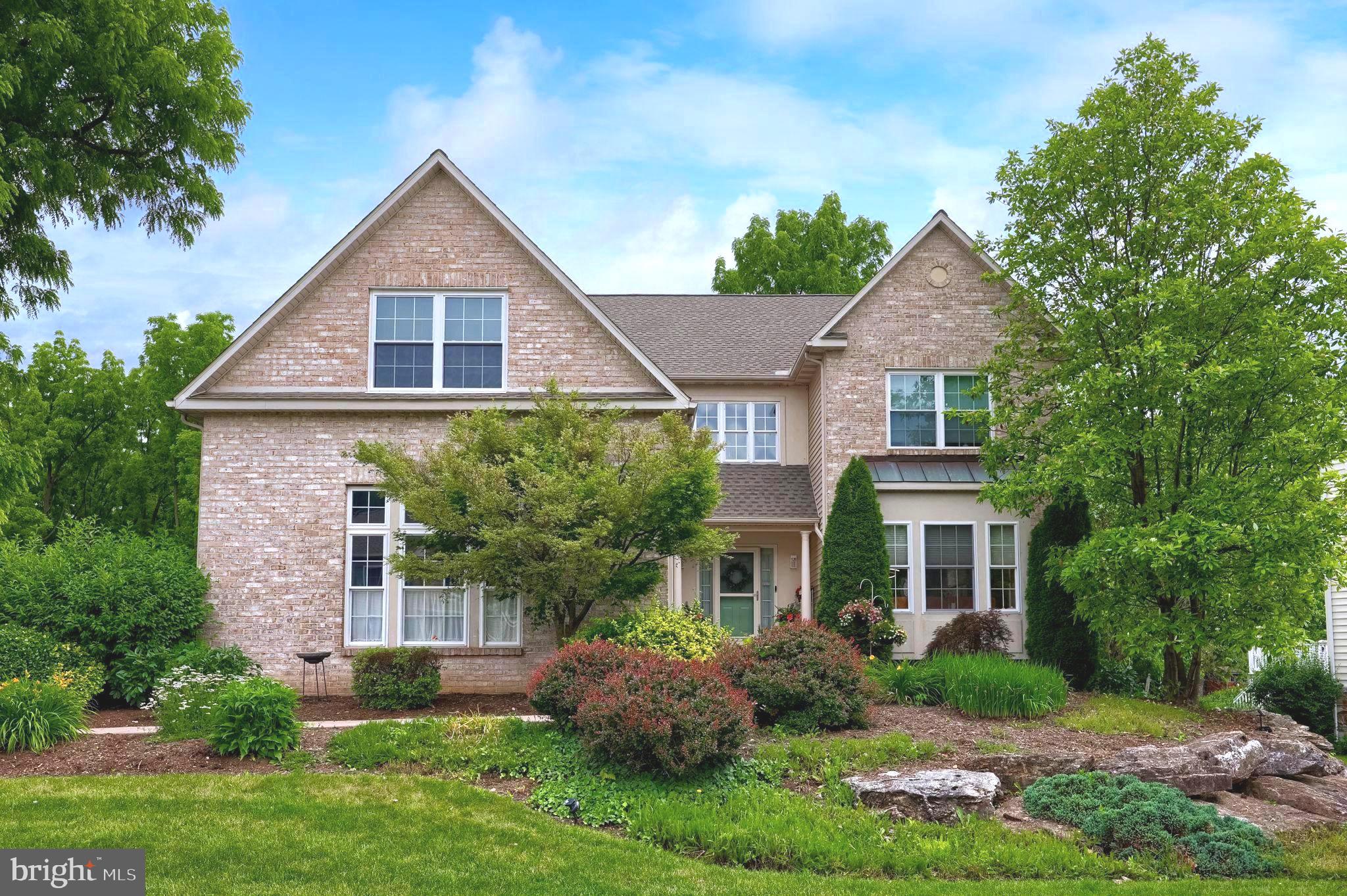 Once in a lifetime chance to own a single owner, well-maintained home in the heart of Manheim Township. This 4 BR 3.5 BA home offers easy access to highways such as Rt. 30/222/ 283 and downtown Lancaster in addition to nearby amenities such as Universal Gym, Gibraltar, and Stubby’s. Highlights of the home include a 3-car garage, daylight basement, and a wooded backyard oasis that is a rare find in Manheim Township. This entertainer’s dream home offers an open living concept with a two-story family room and a kitchen which was recently remodeled with gorgeous white quartz countertops and brushed gold hardware. A large walk in pantry, oversized island, and recently upgraded appliances make for a chefs dream! Just off the kitchen leads to a large dining and living room area with real maple floors, perfect for entertaining and making holiday memories. Additional first floor features include an office overlooking the beautiful backyard, full bath, and laundry room. The second floor offers a large primary bedroom with a recently remodeled, light-drenched bathroom with large glass tile shower, whirlpool tub, large walk-in closet, stackable laundry, and yes, even a surprise for the guys in the toilet room! The three additional second floor bedrooms all offer large walk in closets and have been recently re-carpeted. The secondary bath offers dual sinks and modern ceramic tile floors. Heading down to the basement, you will find a large, light filled finished area with exterior access to a covered outdoor patio, perfect for enjoying summer weather or a good rainstorm! The additional unfinished area of the basement offers a large amount of extra storage space. This home offers one of the most incredible, naturally beautiful yards in the township. This lot backs up to woods and wetlands, with a shallow spring fed stream and pond. The seasonal views here are amazing with all kinds of wildlife for your entertainment. Regular sightings include deer, foxes, ducks, turtles, frogs, egrets, and yes even muskrats that live in the pond. The ever-changing natural landscape is a sight to behold, providing privacy and serene beauty white sitting out on your two-level deck under your Sunsetter awning. Wonderful neighbors, private backyard, and a cul-de-sac street make this home a very peaceful space. Recent improvements include a new roof in August of 2025, new hot water heater in 2024, and heat and AC system that has been meticulously maintained. Original owners have loved and cared for this home for 30 years. They are now downsizing and sad to be leaving, but this beautiful, well cared for home can now be yours! Owner is a licensed PA Realtor. Listing Agent is related to seller.