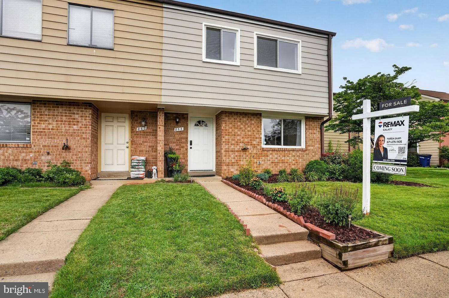 Welcome to this beautifully updated two-level townhome offering 3 spacious bedrooms, 2.5 bathrooms, and a fully fenced backyard in one of Herndon's most convenient locations. Thoughtfully maintained and move-in ready, this home features luxury vinyl plank flooring on the main level, brand-new carpet upstairs, new energy-efficient windows (2025), a new sliding glass door, and professionally upgraded attic insulation for enhanced comfort and energy savings. Additional improvements include a repaired attic fan, a smart video doorbell, a smart thermostat, and a new AI-powered smart washer and dryer.

Enjoy indoor-outdoor living with a private, fenced backyard that is perfect for relaxing, entertaining, or pets. The home includes one assigned parking space (#858) with additional guest parking available.

Ideally located just 1 mile from Herndon Metro Station, 2 miles from Innovation Center Metro Station, and only 7 minutes from Dulles International Airport, this home offers exceptional convenience for commuters and travelers alike. You'll also love being less than a mile from Worldgate Centre, with its shopping, restaurants, entertainment, fitness facilities, and everyday conveniences.

The community offers outstanding amenities, including a swimming pool, basketball court, and beautifully maintained common areas, all with a low HOA fee of just $360 per quarter. This welcoming neighborhood combines comfort, convenience, and an unbeatable location, making it an exceptional place to call home.

Please remove shoes or wear the provided booties during your visit.