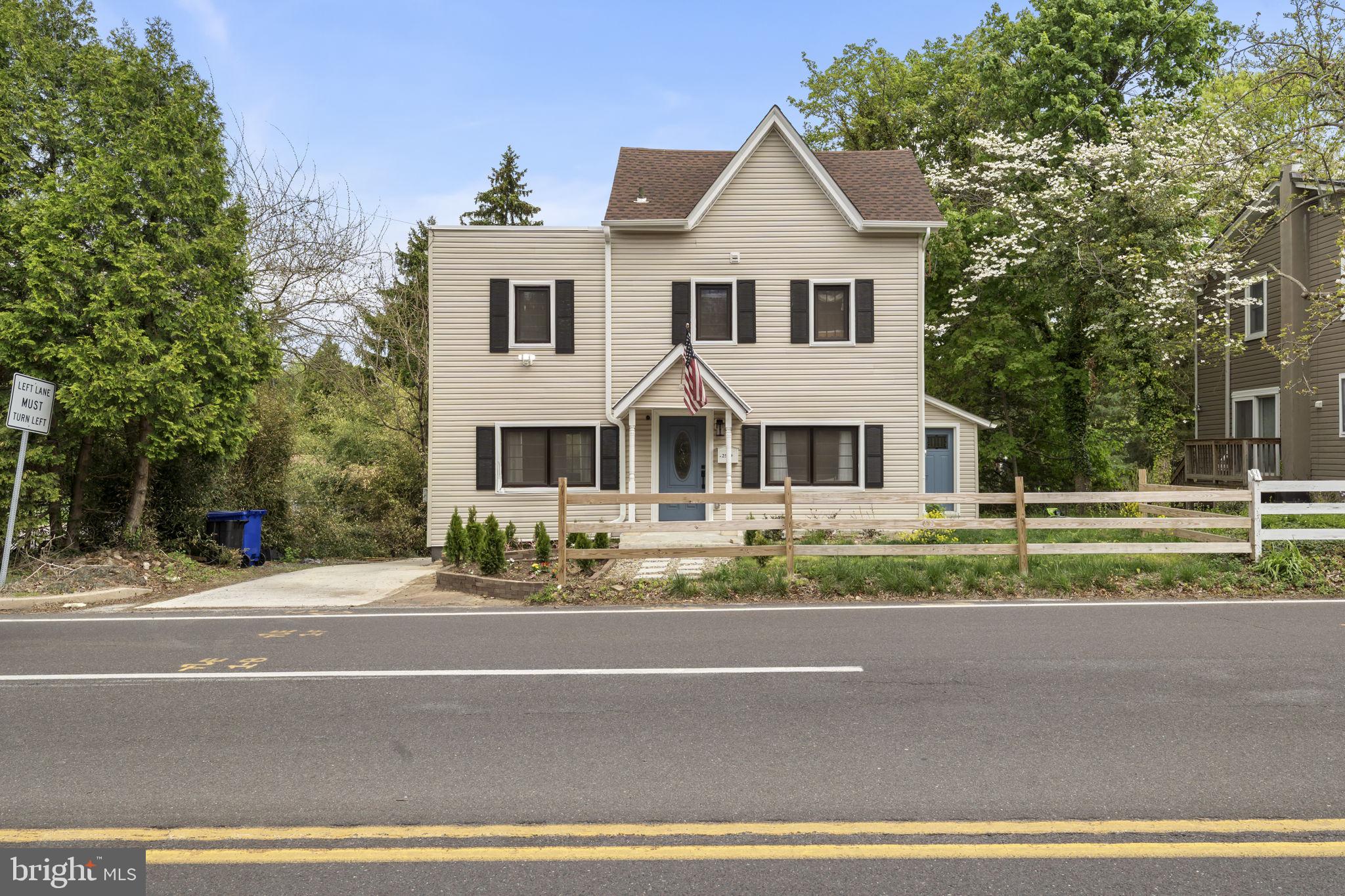 Built in 1880 but reborn in 2024, this 4-bed, 2-bath turn-of-the-century home has a deep backyard with mature trees, plenty of green space, and a deck built for actually using it. 

The main floor earns its keep: open kitchen-dining with quartz counters, white shaker cabinets, stainless appliances, a bedroom, and a full bath. Upstairs, three comfortable bedrooms share a beautifully tiled hall bath. Above that, a spiral staircase leads to a finished bonus room on the third floor that works as an additional bedroom, studio, office, or creative space. The third floor also presents the potential to restore a roof deck, buyer to verify and perform own due diligence. 

Everything that matters is new: roof, siding, HVAC, triple-pane windows, luxury vinyl plank flooring throughout the main level, and 200+ amp electric service. The walkout basement adds even more storage and flex space.

 Steps from Arcadia University, with SEPTA rail nearby for an easy commute into Philadelphia.