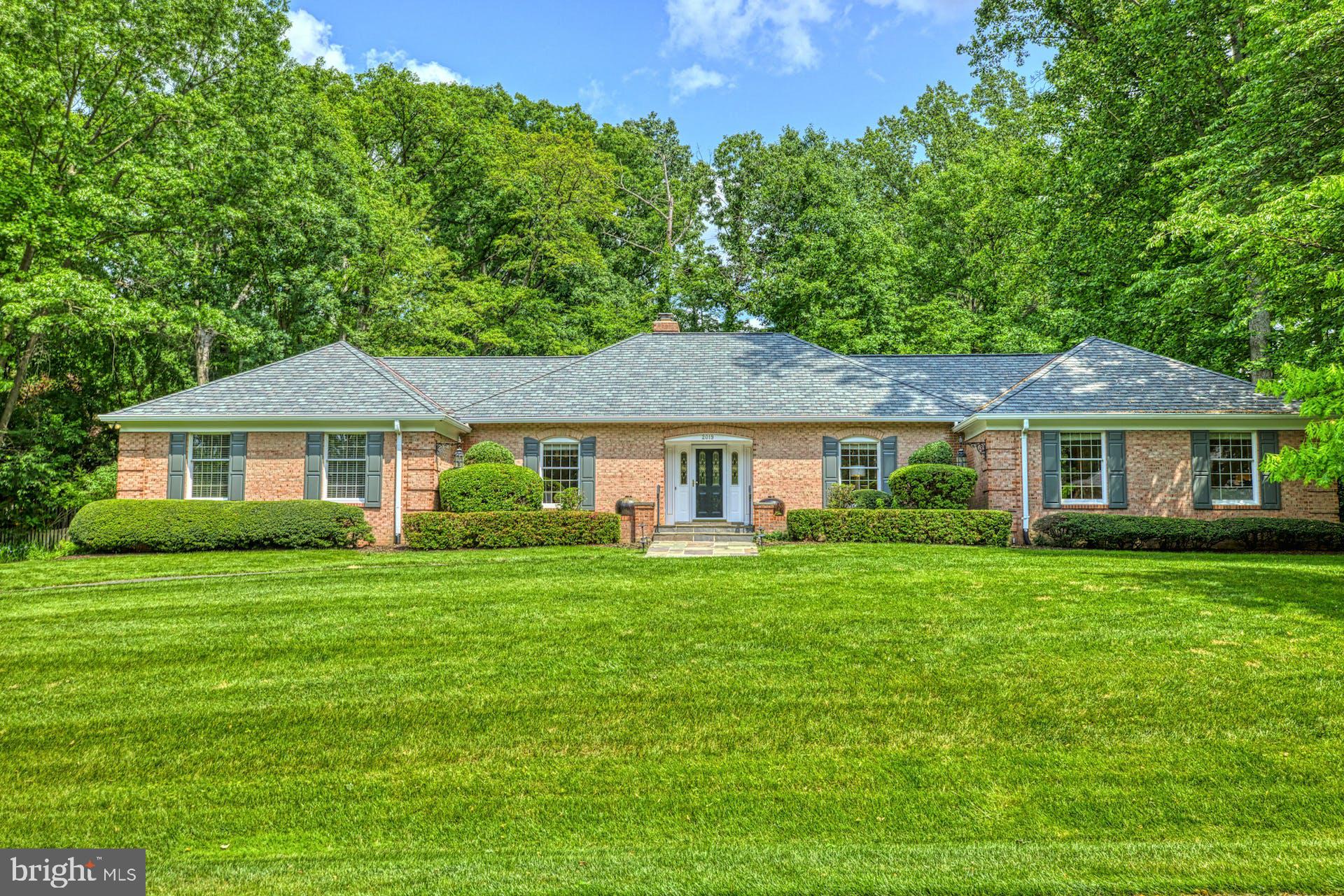 This sprawling sanctuary, in Vienna's wonderful Wendover,  features a sumptuous main level Primary Suite with a private deck tucked into the lushly landscaped back yard. Enjoy nearly 6000 square feet on two expansive levels.  It's sprawling.  It's incredibly special for its location and all of its amazing features. Newly refinished hardwood floors. Interior and Exterior painted. New carpet in lower level. New light fixtures.  Refreshed baths. Three Fireplaces. New Roof 2021. Fenced back yard with a special area for your furever friends. Such a flexible and well designed floor plan, you'll be able to spread out in style.  The impressive lower level bedroom suite and lounge/game areas are well defined and well appointed.  What you will also love are the other large rooms that can be exactly what you want them to be. Think music studio, movie room, exercise room.  And, there is a rough in for a kitchenette, too.  Imagine the possibilities.