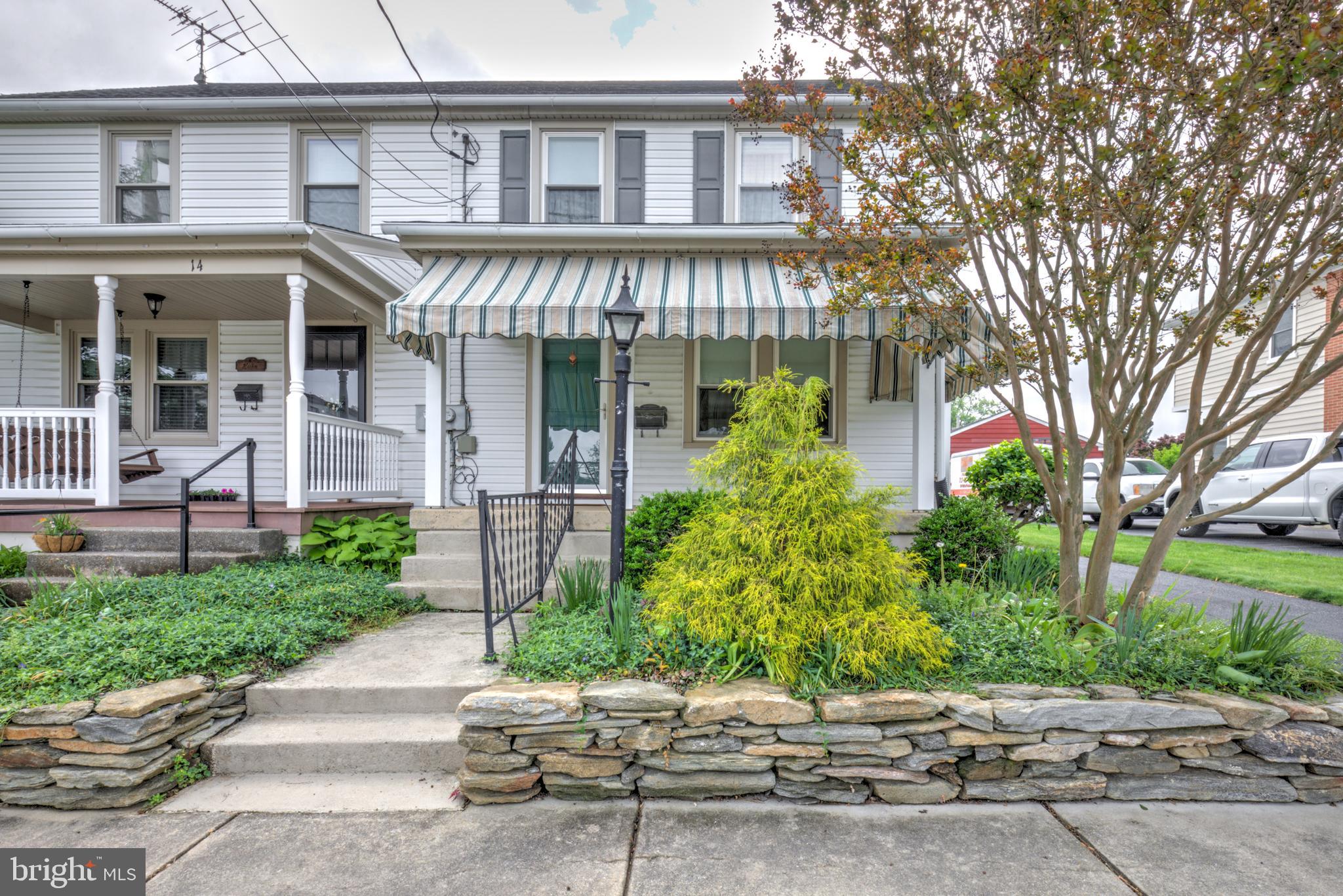 Welcome to this charming, well-maintained 3-bedroom, 1-bath semi-detached home located in the Lampeter Strasburg School District. Enjoy peace of mind with a new roof installed in 2022. The property includes off-street parking and a 1-car garage, offering both convenience and storage space.