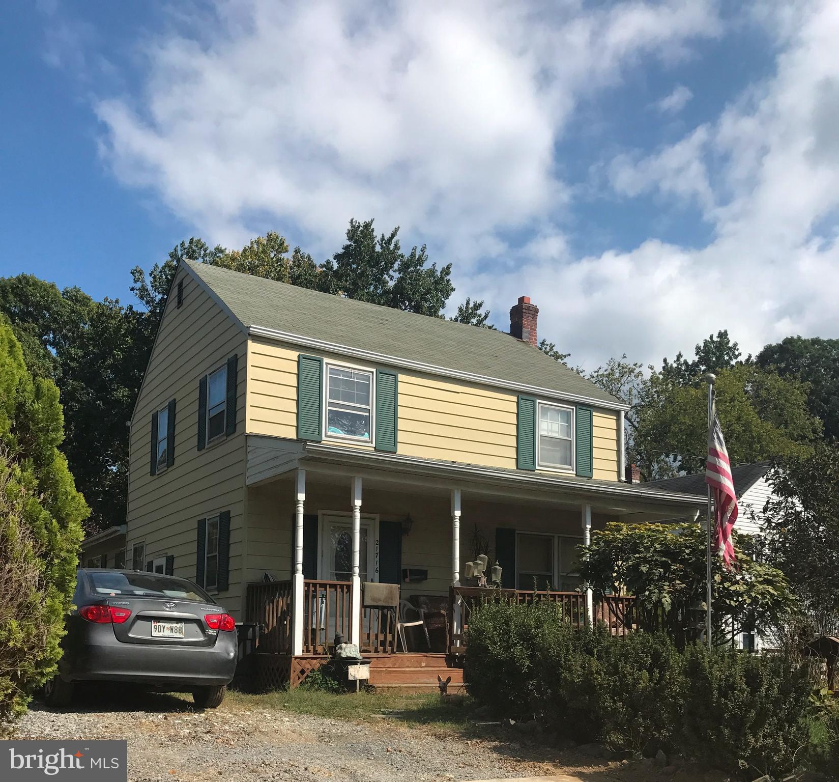 This property is part of an estate sale.  All contracts are contingent of approval of the Md. Dept. of Mental health and Hygiene. being sold as is only.  Seller will make no repairs.