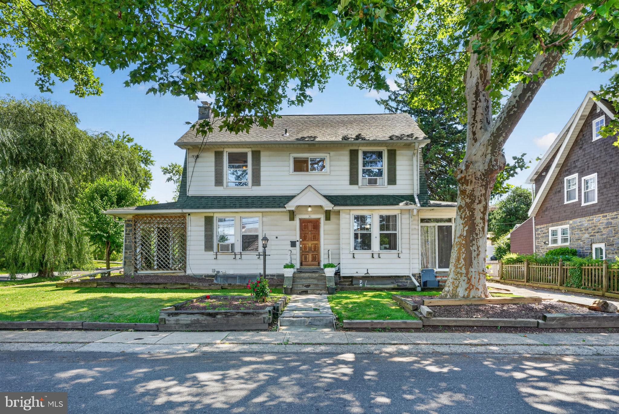 Move in ready, Priced to Sell! Welcome to 51 Windsor Ave, a charming 4-bedroom, 1.5-bath home situated on a spacious corner lot in Upper Darby. Located on a quiet street, this property offers the perfect combination of space, convenience, and value.

The large front and side yards provide plenty of room for outdoor entertaining, gardening, recreation, or simply relaxing. A private driveway and detached one-car garage offer convenient off-street parking and additional storage.

Inside, you'll find a functional layout with four generously sized bedrooms and plenty of living space. The finished basement adds even more versatility, featuring a dedicated office area and a built-in bar setup—perfect for working from home, entertaining guests, or enjoying game day gatherings.

Conveniently located near shopping, dining, parks, schools, and major commuter routes, this home offers easy access to everything you need while maintaining a peaceful neighborhood setting.

Don't miss this incredible opportunity to own a spacious home on a desirable corner lot. Schedule your showing today! Professional photos coming soon.