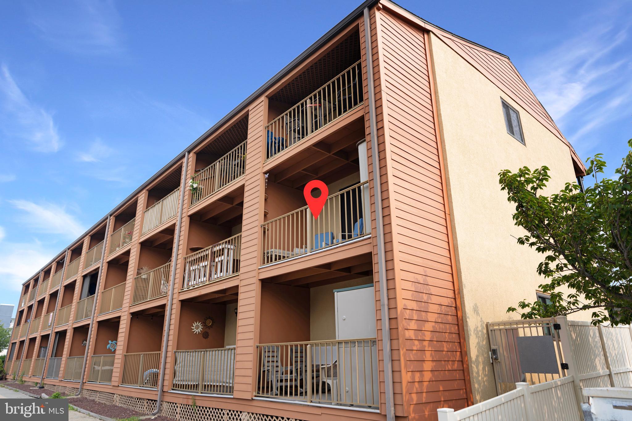 The perfect beach getaway at an incredible price! Welcome to Jamaica Daybreak 210, a charming second-floor end unit studio condo offering everything you need to enjoy the true Ocean City lifestyle. Located in one of Ocean City’s most desirable areas on 32nd Street, this prime location puts you just seconds from Jolly Roger Amusement Park, the beach, the bay, boat and jet ski rentals, and all the local favorites that make this area such a sought-after destination. Step inside this bright and inviting open-concept studio featuring a comfortable layout, a nice kitchen, and a spacious balcony perfect for soaking in the coastal atmosphere. The end unit location is truly one of the best features of this condo, offering an additional side window that fills the space with extra natural sunlight while providing a beautiful glimpse of the ocean. Start your morning with coffee on the balcony, fill your days with beach adventures and sunshine, and return home to the perfect place to relax, recharge, and enjoy the coastal lifestyle you’ve always wanted. This beach retreat has been lovingly maintained as a personal residence and was not rented. The efficient layout provides all the essentials for easy beach living, whether you’re looking for a weekend escape, a low-maintenance second home, or a place to create lasting Ocean City memories. Recent updates include a new washer and dryer (2025), Amana wall heating and air conditioning unit (2024), new window (2023), new deck screen door (2022), and appliances (2019). Jamaica Daybreak 210 offers the perfect blend of location, comfort, and coastal charm — a place where you can truly embrace the laid-back Ocean City lifestyle from sunrise coffee to sunset relaxation.