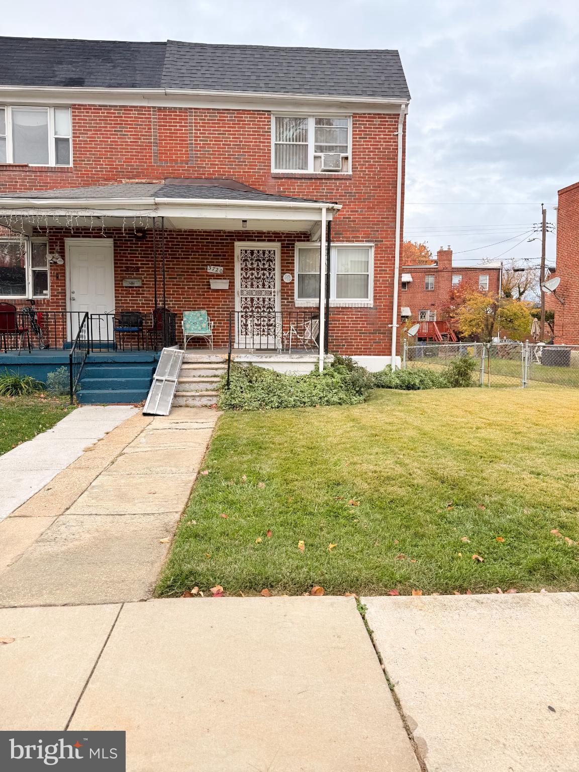 SELLER CONTRIBUTION HOLIDAY SPECIAL. Nestled in the Fallstaff neighborhood, this end-of-row townhouse offers great potential for the right buyer. With 1,280 square feet, a classic brick exterior, and a partial basement, this home provides a solid foundation but needs TLC and updates throughout. Recent improvements include a new roof and AC, offering a head start on major systems.
Located near parks, shops, and dining, the area is walkable and well-served by public amenities. Rear parking pad, the pedestrian-friendly setting adds to the neighborhood charm. Owner concessions are available, making this a fantastic opportunity to customize a home in a desirable location and bring your vision to life.