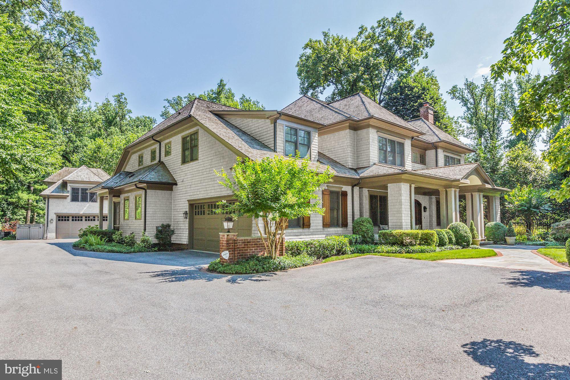 Must see this beautifully proportioned custom built home, with exquisite finishes and one of the best back yards I've seen.   Thoughtfully curated by a top interior designer, every detail is amazing, w/ the most tasteful finishes, including home theater, gym, sport court, detached apartment above garage, chef's kitchen, screened porch, 2 car attached and 2 car detached conditioned garages, smart home, back staircase, on & on.  This is the PERFECT property for working and schooling from home, with 4 different offices, including a large homework/computer room!  Must see to believe!