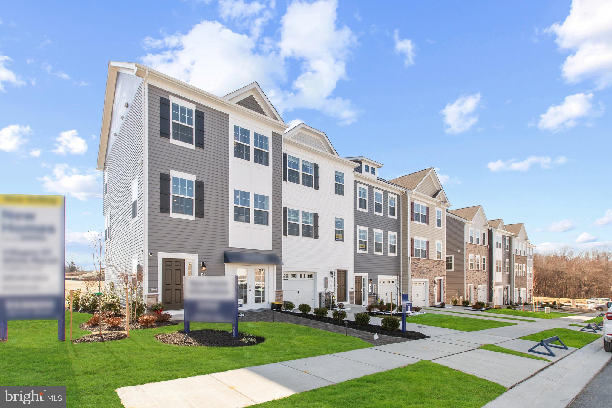 New Building Released, Private Homesites, at the Villages of White Marsh. Filled with amenities. Community Pool now open! New Construction. If you are looking for a townhome that offers 3 bedrooms, 3.5 baths, 1 car garage with remote control, the Villages of White Marsh is for you. Your friends and family will be greeted by an open foyer and finished lower level and bath. Main level floor plan with 9 ceilings and crown molding. The kitchen is a dream! The modern cabinetry enhance the stainless-steel appliances, large center kitchen island, granite or quartz countertops, accessible pantry, recessed lighting. Your guest will have easy access to powder room on the main level. You can continue the party outside on your 10 by 12 rear deck. Guest will be equally impressed with the washer and dryer hook up included on the second floor. Two generous bedrooms with a hall bath and linen closet. The separate Owner's suite features a walk in closet and spa like bath with elevated dual vanities and granite tops. The 12 by 12 ceramic floor and wall tile will top off your morning routine. The Lafayette at White Marsh makes living the good life easy. Closing help included with use of preferred lender!  Call us today to schedule an appointment.