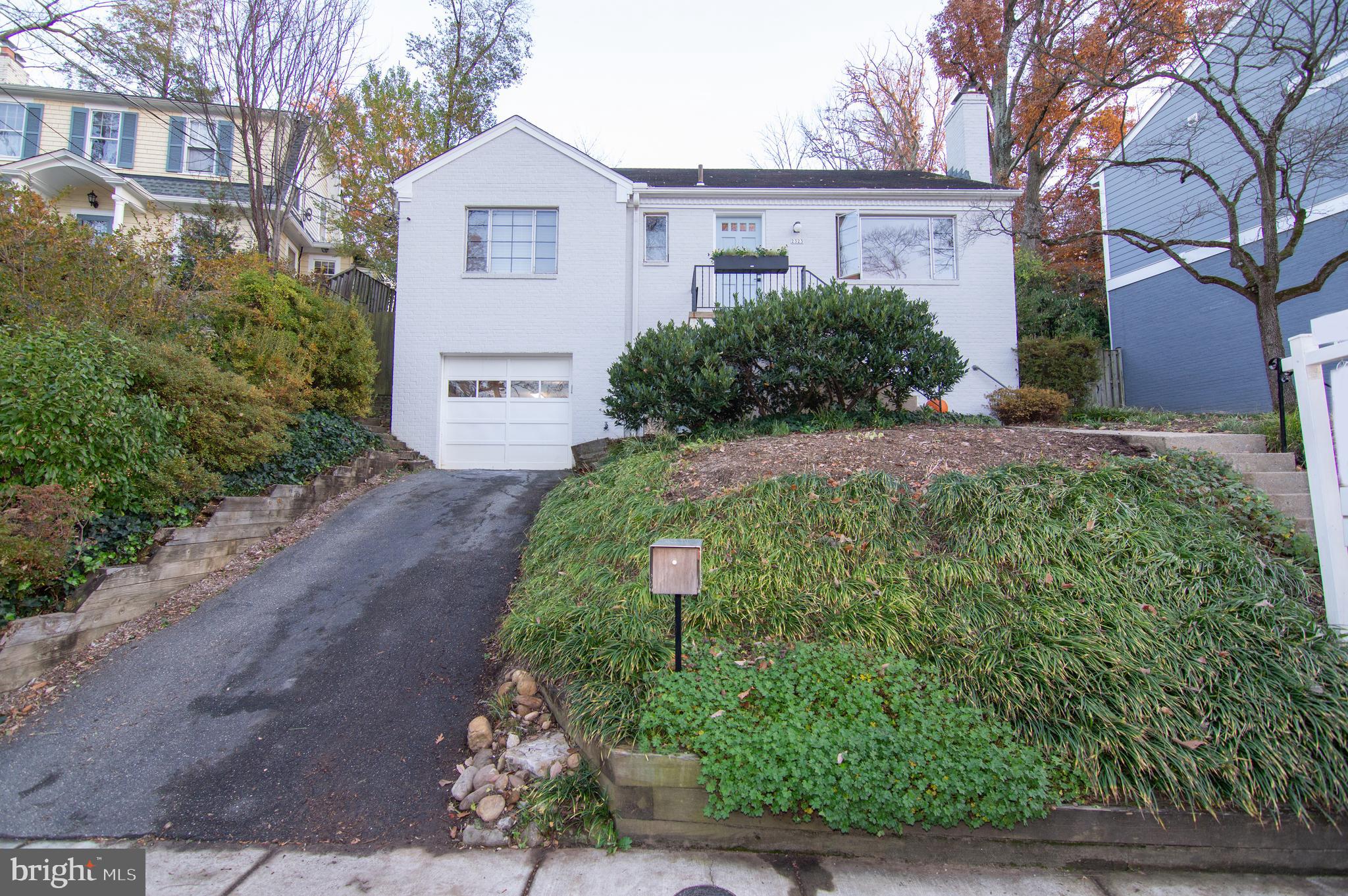 Move in ready! Updated 3BR/2BA/1 car garage rambler in sought after Lee Heights/Lorcom Grove. Updated interior with designer lighting, focal wood burning fireplace in LR, 42" Maple Cabinets, gas cooking, ss appliances, large pantry. Kitchen access to private deck patio, fenced in back yard. Beautiful updated full bath on main level.  Freshly painted LL great room with great storage. Access to oversized one car garage from great room. LL has huge updated full bath. Front loading W& D and utility room. Only 4 miles to D.C, 4 blocks to Lee Heights Shops with Starbucks, Pastries by Randolph, Arrowwine, Child's Play, Chipotle, JonDavid Salon, UPS Store, Crisp & Juicy Chicken, Cafe Colline.