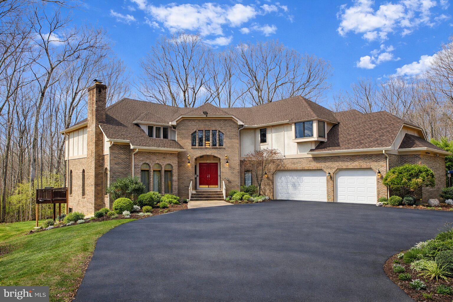 If you're looking for elegance and sophistication.. this Clifton home is it. 
It has 5 large bedrooms, 3.5 baths and is sited on a serene private 6 acre lot with a long driveway. Stunning views greet you out of every window. Step into the double door entryway to find a circular staircase leading you to the upper level and soaring ceilings throughout. On the main level.. you're greeted by walls of windows that fill the home with lots of natural light. The expansive family room has a 2-story large brick fireplace with high ceilings and a wet bar. The kitchen comes with the finest appointments including a double oven, in-island sink, quartz countertops,, stainless steel appliances and more. The formal living and dining room are simply elegant. A main level office, a powder room that has just been updated (April 2026) with a long stone sink and designer mirror and lighting come too. The grand primary suite is a true sanctuary, featuring a spacious walk-in closet and a luxurious, spa-like bath with Washlet toilet. There are 3 more spacious bedrooms on the upper level with another full bath. The walk-out lower level provides exceptional additional living space, complete with a very large recreation /movie/game room, fitness area, full bath, and an extra guest room—ideal for hosting family and friends. The 3 car garage is expansive.. it has room for loads of storage and epoxy flooring. The rear deck wraps around a large portion of the home. Great for entertaining. There's also a lower level patio. The lot is picture perfect with its mature trees and landscaping. It's truly tranquil and private. All of this is ideally located just moments from the historic town of Clifton, known for its charming shops and delightful dining options. A rare opportunity to own such a remarkable home. Close to all the major commuter routes, shopping and so much more. Don't miss this one.