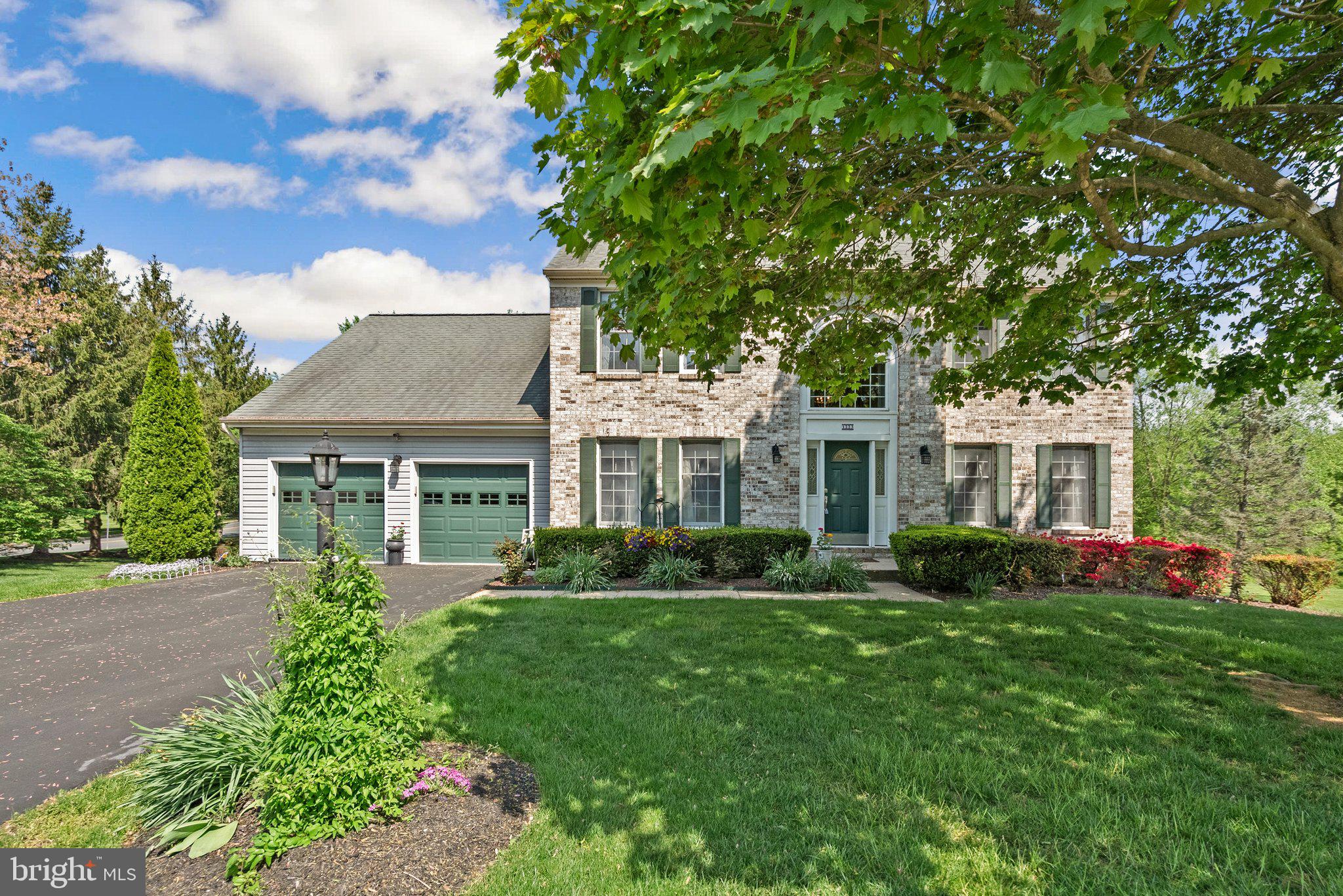 Welcome to this beautifully maintained 6-bedroom brick-front home, ideally located just minutes from C. Milton Wright High School, Southampton Middle School, Target, the Festival at Bel Air, and charming downtown Bel Air. Step into the grand two-story foyer that sets the tone for the expansive layout. The spacious eat-in kitchen features granite countertops, a center island, a large pantry, and a gas range with microwave range hood—perfect for everyday living and entertaining.

The sunken family room impresses with cathedral ceilings, skylights, a cozy fireplace, and large windows that flood the space with natural light, plus sliding doors that lead to a generous deck overlooking the backyard. Enjoy formal gatherings in the elegant living and dining rooms, both enhanced with crown molding. The main level also includes a private home office, convenient half bath, and a laundry room.

Upstairs, you’ll find a full hallway bath and five well-sized bedrooms, including a spacious owner's suite with vaulted ceiling, large closet, and luxurious ensuite bath with double vanity and soaking tub. The fully finished walkout lower level expands your living space with a sixth bedroom, a full bathroom, and a large open area perfect for a second family room, media room, or game space.

Complete with a 2-car garage and surrounded by mature landscaping, this home offers comfort, style, and convenience in a sought-after location.