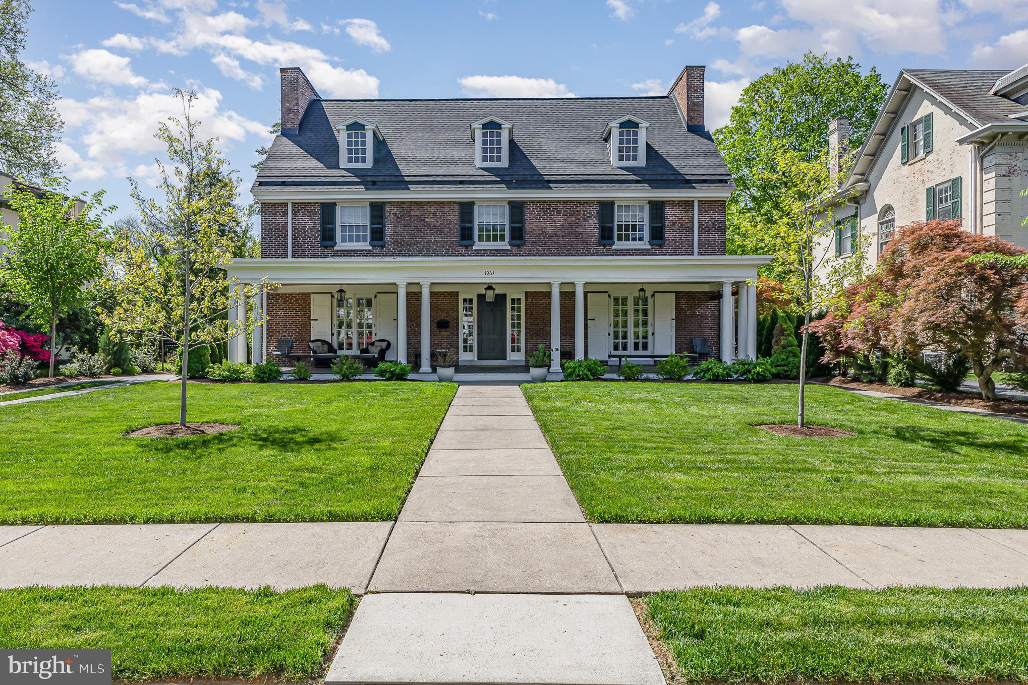 Welcome to 1064 Wheatland Avenue, where over a century of Lancaster County history meets timeless elegance and modern luxury.

Nestled in the coveted School Lane Hills neighborhood, this rare Colonial Revival estate, originally built in 1908, has been lovingly restored to preserve its rich architectural heritage while embracing the comforts of today.

Inside, original hardwood floors carry the stories of decades gone by—gatherings, weddings, and even dances have graced these very rooms. Two wood-burning fireplaces provide a cozy glow on winter evenings, offering warmth, charm, and a sense of timeless comfort.

The heart of the home is the newly redesigned kitchen, a stunning 2024 transformation by Legacy Builders. With custom cabinetry, premium finishes, and carefully selected hardware and lighting that nod to the home's original character, it’s a seamless blend of function and artistry.

The primary wing is its own private retreat, with a brand-new ensuite bath designed to reflect the elegance of the early 20th century while delivering every modern convenience.

Step outside and you're welcomed by a lush garden oasis—with 22 curated trees, custom garden beds, and a patio crafted with locally sourced stone. Whether you're hosting garden parties, weddings, or quiet evenings sipping wine, the backyard is a peaceful escape and a celebration of Lancaster’s beauty.

Just steps from Buchanan Park and walkable to Franklin & Marshall College, downtown Lancaster, and beloved local restaurants and shops, this home offers both charm and connection.

This isn’t just a house—it’s a legacy, a lifestyle, and a love letter to Lancaster living.

Come experience the story of 1064 Wheatland Avenue for yourself.