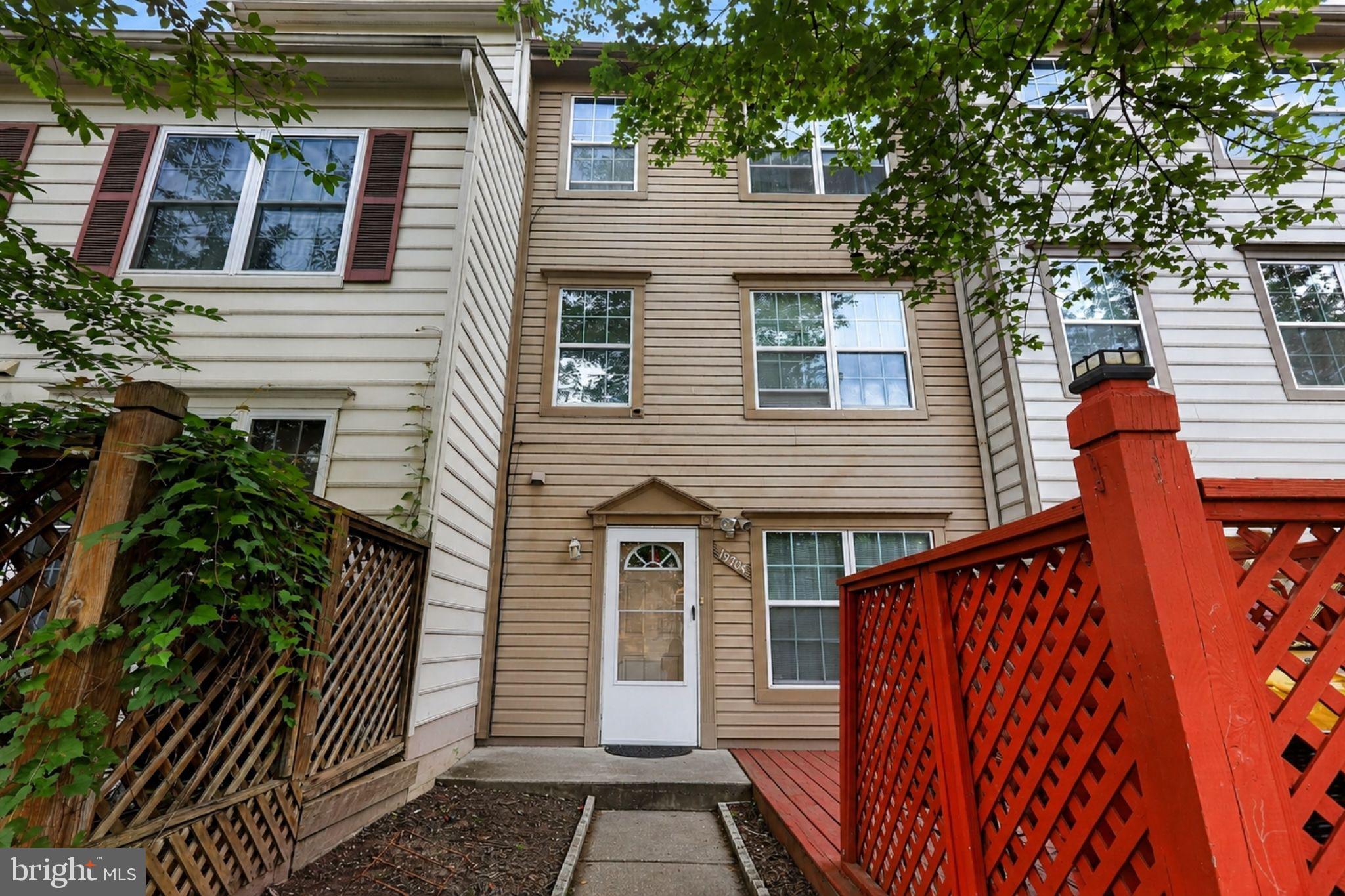Three finished levels, a space you can make your own, and a convenient Germantown location!
If you're looking for space, value, and an opportunity to make a home your own, this 3-bedroom, 2.5-bath townhouse delivers all 3. 
Step inside to a practical 3-level layout, with the main level featuring a bright living room, a dedicated dining area, a convenient half bath, and a pass-through opening that keeps the kitchen connected to the main living spaces. The kitchen offers generous cabinet storage and workspace, providing you a solid foundation for future updates that reflect your own style.
The middle level includes 2 comfortable bedrooms served by a full hallway bathroom. Occupying the top level, the spacious primary bedroom provides a quiet retreat with abundant natural light and easy access to its own full bathroom.
While the home shows signs of everyday use and would benefit from cosmetic improvements, it presents an excellent opportunity for buyers who want to build equity through thoughtful updates rather than paying for someone else's finishes. 
Outside, enjoy your private fenced patio area for outdoor dining, gardening, or simply unwinding after the day. Residents also have access to the community pool.
Located in a well-established Germantown community, you'll be just minutes from Middlebrook Road, Father Hurley Boulevard, I-270, and countless shopping and dining options.
With nearby schools, parks, major commuter routes, and the amenities of Germantown all within easy reach, this townhouse gives you the chance to personalize a home in a location that continues to be in demand.
