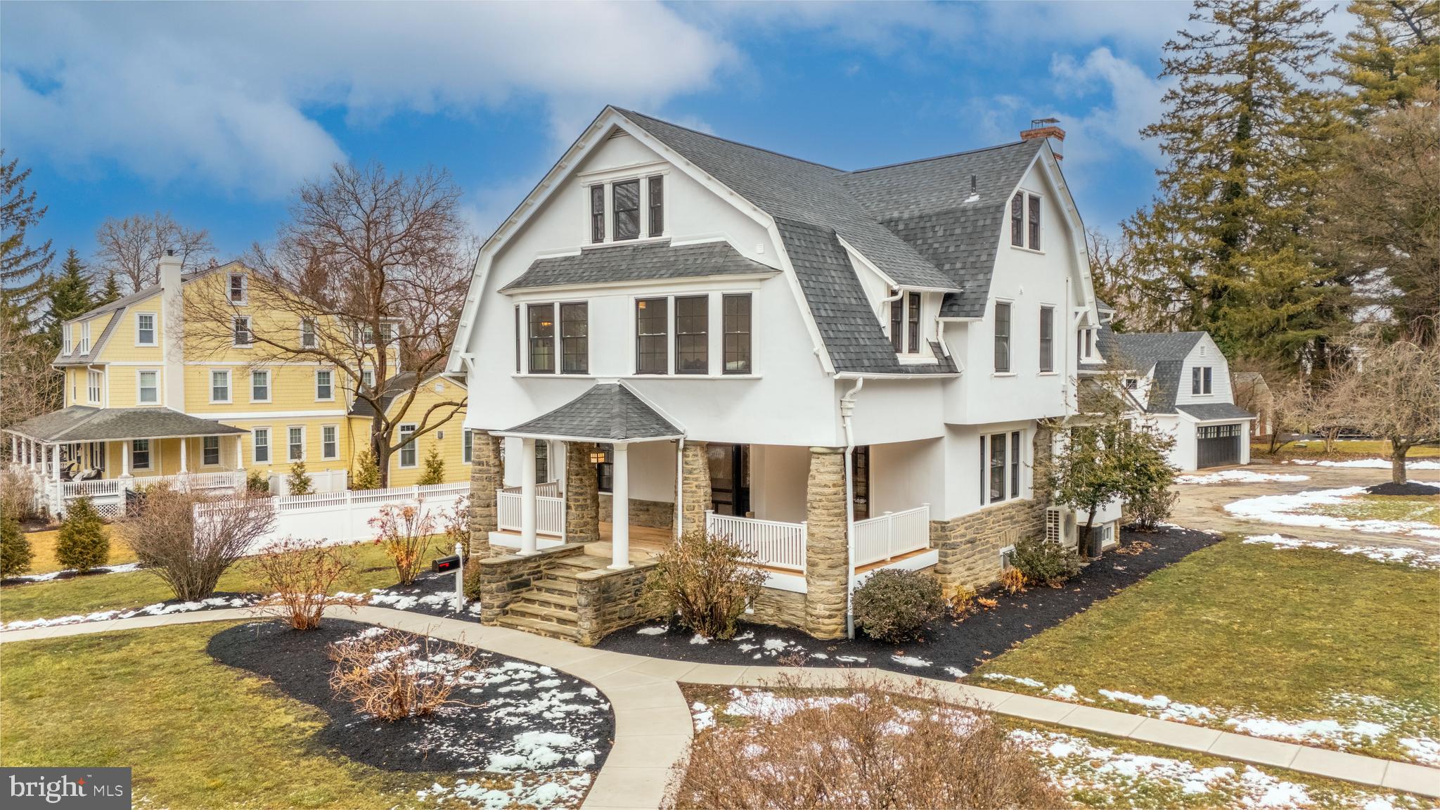 Welcome to 321 South Wayne Avenue, a breathtaking, fully renovated home. Situated in the heart of historic Wayne, Pennsylvania, this property blends classic elegance with modern luxury, offering an unparalleled living experience.

From the moment you arrive, you'll be captivated by the immaculate landscaping that enhances the home’s stunning curb appeal. Inside, every detail has been thoughtfully curated, from the Pella 300 Series windows flooding the space with natural light to the high-end tile selections in each bathroom, adding a touch of sophistication and style.

At the heart of the home is an ultra-luxurious kitchen, designed for both beauty and function. High-end appliances, custom cabinetry, and designer finishes make this space a chef’s dream. The home also features a fully finished basement, perfect for a media room, gym, or additional entertainment space. With a heat pump, and natural gas heating and cooling system, comfort is guaranteed year-round.

A standout feature of this property is the elegant Au Pair Suite above the garage, offering a private retreat for guests, live-in help, and more!

Beyond the home, you’ll love the ease of travel of the neighborhood, with charming shops, top-rated dining, and historic sites just moments away. Plus, the local schools are only a few blocks away, making this an ideal location.

This home is the definition of luxury and convenience—don’t miss your chance to make it yours! Schedule your private showing today!