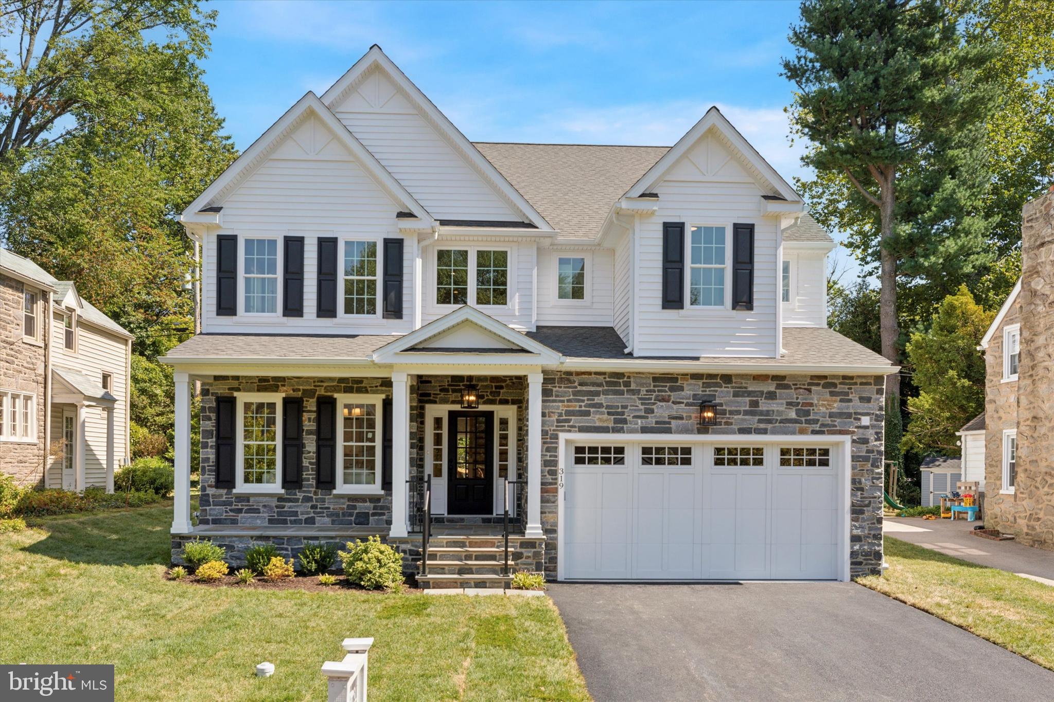 Step into a world of unparalleled luxury with this stunning new construction masterpiece by Sposato Homes, nestled in the charming Wynnewood neighborhood. This exceptional residence features 5 spacious bedrooms, 3.5 immaculate bathrooms, and a 2-car garage—all set on a generous level lot, perfect for those seeking both style and comfort. As you approach this eye-catching home, the elegant slate-front covered patio invites you to relax and unwind, making it the ideal spot for enjoying warm afternoons or friendly chats with neighbors. Inside, the open and airy layout showcases exquisite flooring and an abundance of natural light, creating a warm and welcoming atmosphere. The heart of this home is the expansive gourmet kitchen, complete with high-end stainless steel appliances, custom cabinetry, and a stunning island, all topped with luxurious Quartz countertops, flowing seamlessly into the great room—providing the perfect backdrop for entertaining loved ones. The inviting living room, enhanced by a cozy gas fireplace, effortlessly connects to the spacious dining area, ideal for both everyday living and hosting unforgettable gatherings. Retreat to the serene primary suite on the second floor, where a spa-like marble bathroom awaits, featuring a soaking tub and a walk-in shower. Two generous walk-in closets provide ample storage, while a guest bedroom with its own bath ensures comfort and privacy. Three additional bedrooms and another full bath accommodate loved ones and visitors with ease. Enjoy the convenience of a second-floor laundry room, while the large mudroom and home office on the first floor cater to your busy lifestyle, whether managing daily tasks or working remotely. The spacious basement offers exciting opportunities for customization, ready for your personal touch to create additional living space or a recreational oasis. The meticulously landscaped exterior, featuring lush new sod and vibrant trees, enhances the home’s curb appeal, allowing you to embrace the tranquility of the neighborhood with nearby walking trails, parks, libraries, shops, and restaurants. Convenient highway access ensures a smooth commute to Center City Philadelphia and surrounding suburbs. Situated within the award-winning Haverford School District, this home not only offers exceptional living but also access to top-notch education for your loved ones. This isn’t just a house; it’s where cherished memories will flourish. Don’t miss the chance to own this remarkable gem in one of Wynnewood’s most desirable areas. Schedule your private showing today and experience the perfect blend of luxury, comfort, and convenience.