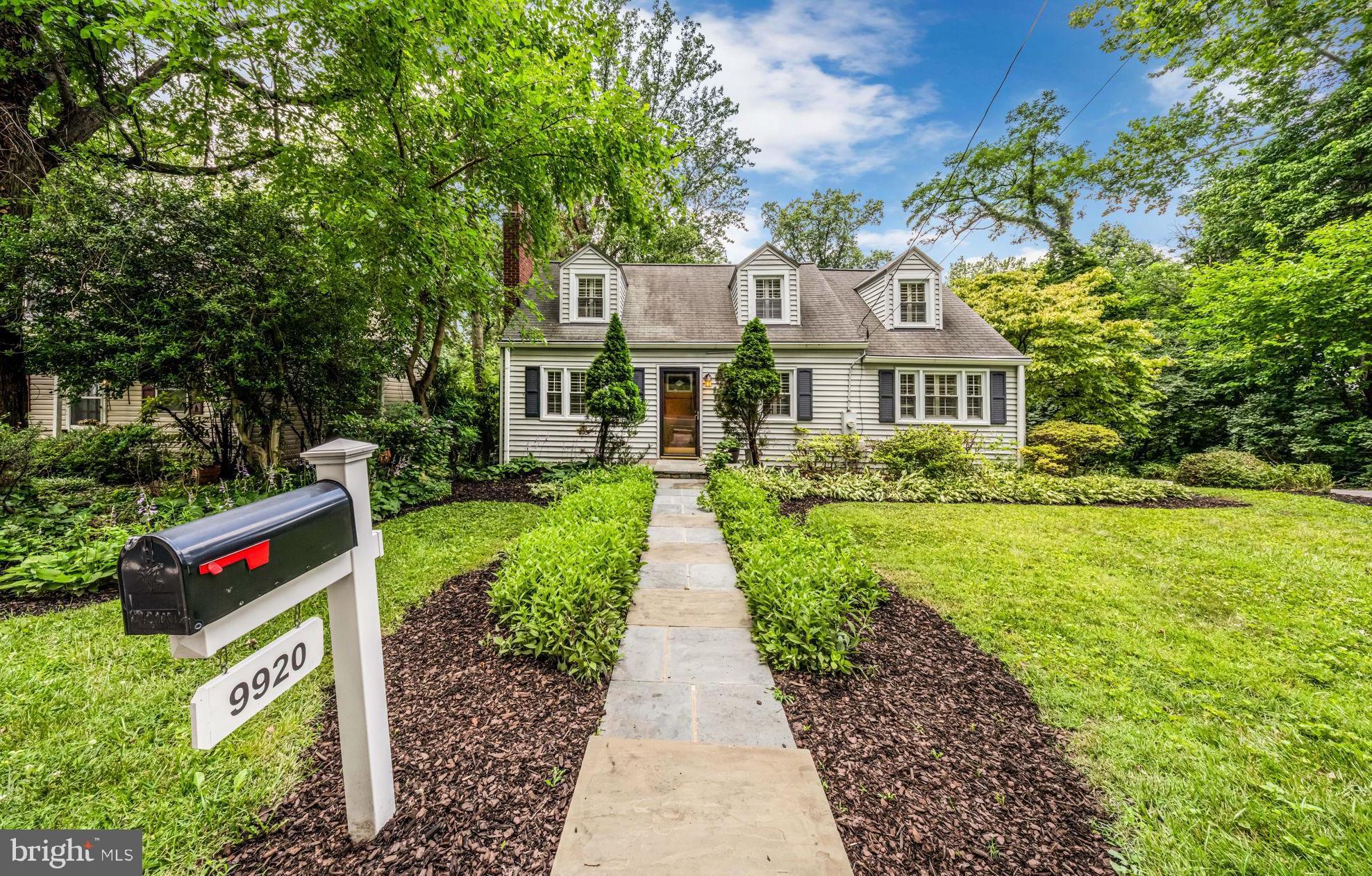 Welcome to 9920 Capitol View Avenue—where timeless character, thoughtful updates, and an unbeatable location create a home that's as inviting as it is functional. Nestled beneath mature trees on a beautifully landscaped lot in the Capitol View Park Historic District—Montgomery County's first designated historic district—this beautifully maintained 4-bedroom, 2-bath home offers three finished levels of comfortable living. Located in Silver Spring (20910) on the Kensington border, you'll enjoy the charm and convenience of Downtown Kensington with the benefit of slightly lower Silver Spring taxes.

Natural light fills the inviting living room, highlighted by gleaming hardwood floors, recessed lighting, custom built-ins, and a cozy wood-burning fireplace. The adjoining dining room provides the perfect setting for everyday living and entertaining while opening onto an elevated rear deck overlooking the backyard and patio, creating a seamless indoor-outdoor living experience. The updated kitchen features Silestone quartz countertops, warm wood cabinetry, stainless steel appliances, a center island, and direct access to the outdoor living spaces.

The thoughtfully designed floor plan includes a main-level bedroom and full bathroom, offering exceptional flexibility for guests, a home office, or convenient one-level living. Upstairs, you'll find three additional bedrooms, including a spacious primary suite with abundant closet space, along with a second full bathroom serving the upper level.

The lower level expands the home's possibilities with a finished bonus room perfect for a recreation room, media room, home gym, or playroom. An oversized utility and workshop area provides exceptional storage, workspace, and exciting potential for future finished living space.

Outside, enjoy multiple outdoor living spaces, including the elevated rear deck and the private patio below, all surrounded by mature trees and lush landscaping that create a peaceful backyard retreat.

Perfectly positioned less than a half-mile from the Kensington MARC Station and historic Antique Row, this home is also just moments from Downtown Kensington's restaurants, coffee shops, Safeway, neighborhood parks, local favorite Continental Pizza, Ride-On bus service, Downtown Silver Spring, Wheaton Metro, Bethesda, and Washington, D.C. Families will also appreciate being served by highly regarded Oakland Terrace Elementary School, one of Montgomery County's most sought-after elementary schools.