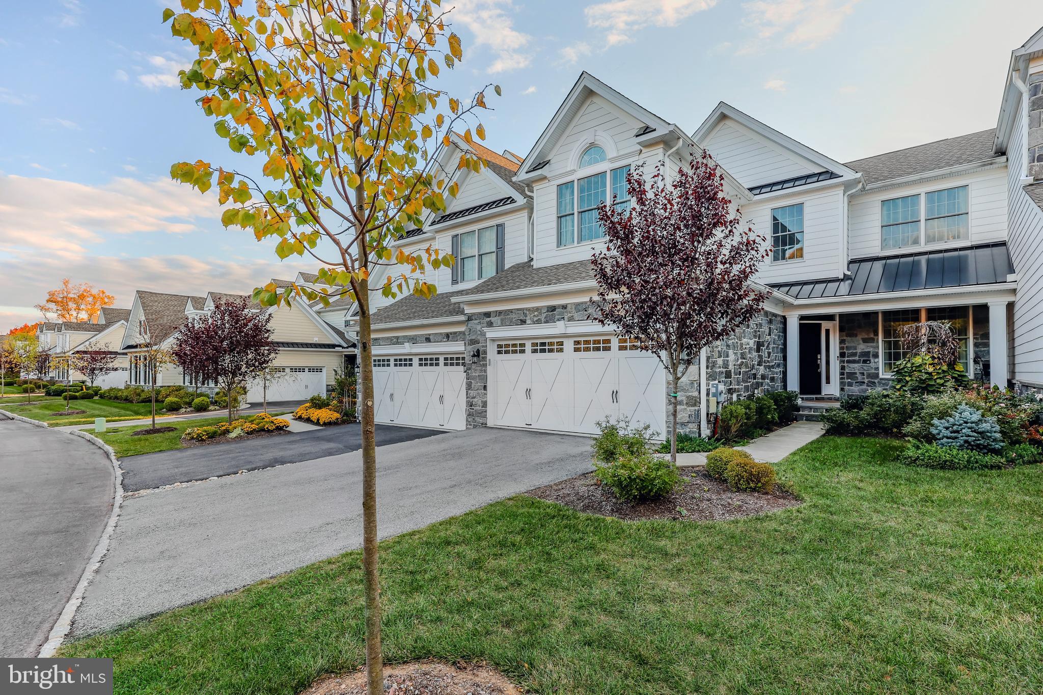 Welcome home to 518 Wyola Farm Road. This luxurious, like-new townhouse in the coveted Liseter Community offers three bedrooms, 2.5 bathrooms, and over 2,700 square feet of living space. A bright, two-story foyer welcomes you into the home, and here, you'll find the convenient powder room and airy dining room perfect for hosting any holiday. As you continue into the house, you'll find the stunning updated chef's kitchen with top-of-the-line appliances, quartz countertops, and a large island perfect for dining, prepping a delicious meal, or hosting many guests. The kitchen flows seamlessly into the family room, which features a gas fireplace surrounded by custom built-ins, large windows, and a sliding glass door that leads to the private deck off the back of the home. Off of the family room, you enter into the conveniently located primary suite bedroom, which offers vaulted ceilings and two large walk-in closets. Continuing into the primary bathroom, you will find the double vanity accented by quartz countertops and a large walk-in glass shower. The conveniently located laundry room, a roomy coat closet, and access to the 2-car garage round out the first floor. The gorgeous dark hardwood floors that flow throughout the first floor carry upstairs to the second floor, which features a unique landing space that would be perfect for a den, office space, or playroom. Two sizable secondary bedrooms, both with great storage, can also be found upstairs, along with the hall bathroom that features another double vanity. The large walk-out basement offers plentiful storage and endless possibilities for finishing the space in the future.

Not only does this stunning, upgraded home offer many attractive features, but so does the community of Liseter itself with the gorgeous resort-like pool and pool house to the state-of-the-art gym, the Carriage Barn and Clubhouse perfect for holding events outside of your home, to the pickleball and tennis courts, as well as the walking trails, and even its own Post Office. 518 Wyola Farm is located conveniently to many of the beautiful surrounding towns our area offers, such as Newtown Square, Wayne, and West Chester. It is even a convenient trip to the airport or into Philadelphia itself.