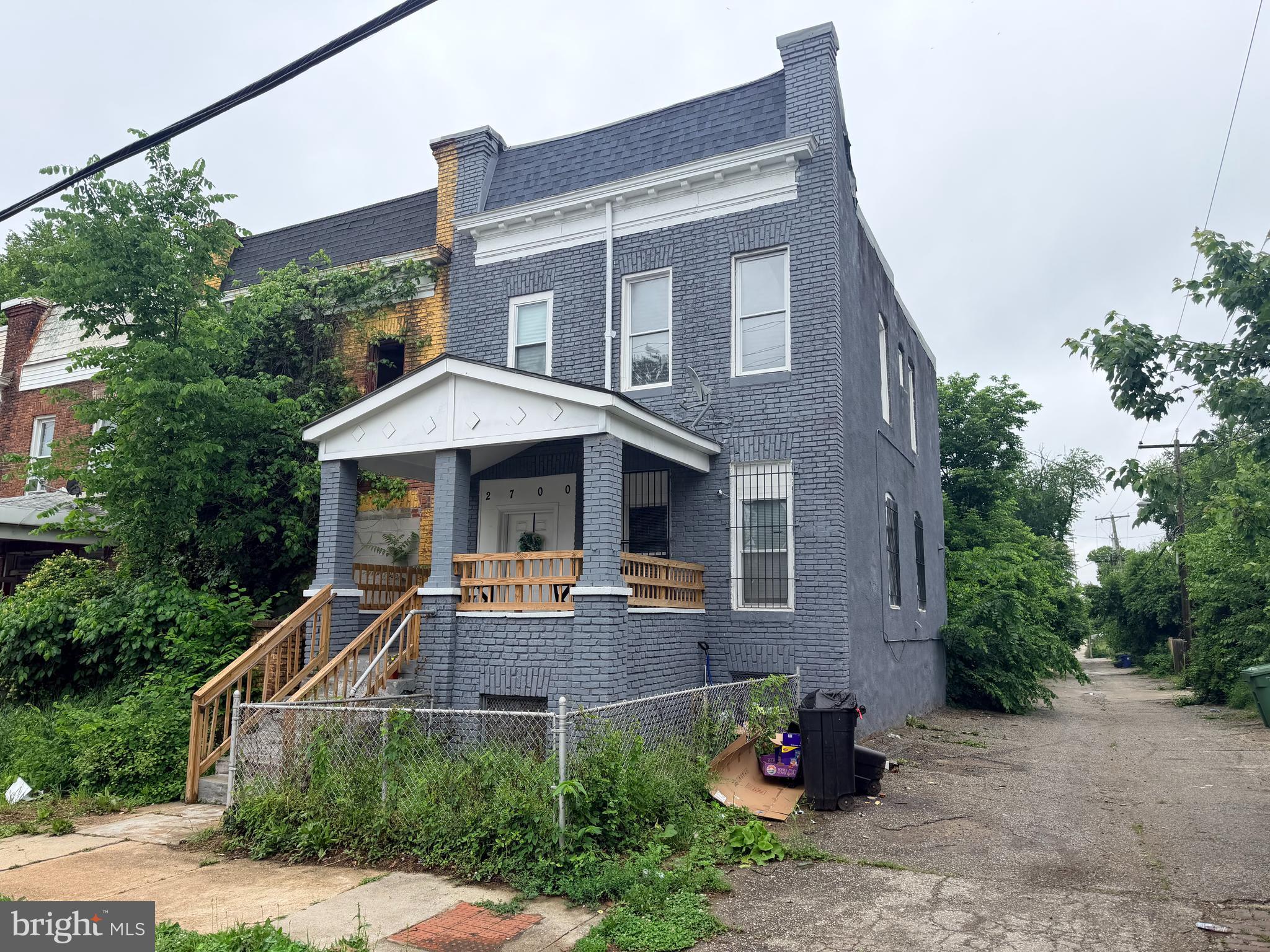 Seller wants to sell immediately!  Renter in place in Park Heights! Large end-unit townhouse featuring 3 bedrooms, 2 baths, and half bath with off-street parking, basement, and central air. Tenant occupied with renter to remain in place after settlement if the buyer desires, offering instant cash flow potential. Great opportunity for experienced investors looking to add value to a spacious Baltimore City property with strong upside potential. Sold AS-IS.  48 hour notice to show.  No lock box.  Agent to accompany any showings.