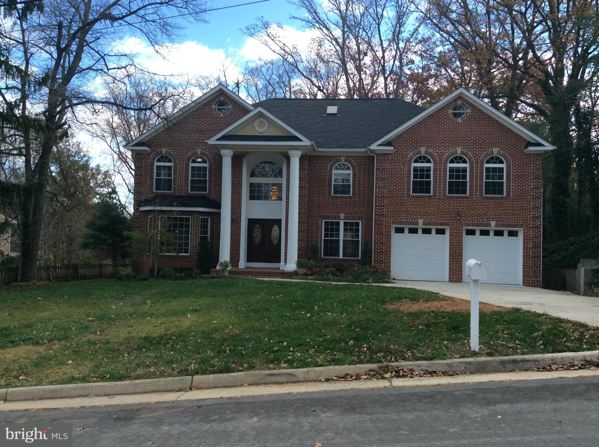 Beautiful property located in the heart of Annandale, INSIDE the  Beltway !!! Over 5000 sqft, 2 car garage, closed to major highways,schools, shooping . 6 bedrooms, 5 full baths, property has been remodeled, new kitchen appliances,, nice backyard, hot tub conveys, Huge Mater bedroom with sitting room, hardwood flooring all over second floor, please contact first contact for showing instructions.