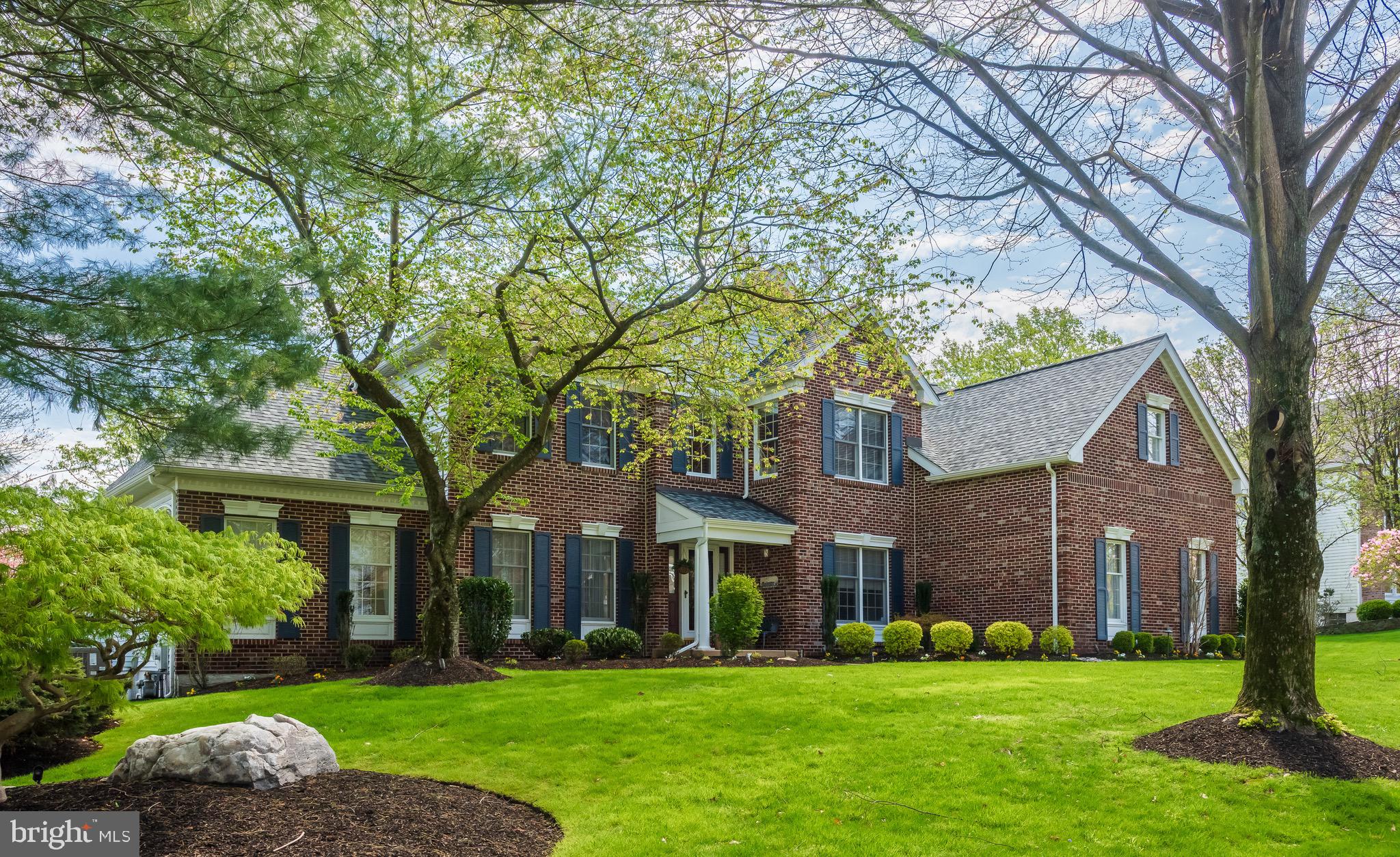 OPEN HOUSE CANCELLED! Welcome to the sought-after community of Rose Tree Estates! Embrace timeless elegance in this stately brick colonial, offering 5 bedrooms and 3.5 bathrooms, the 5th bedroom  is on the lower level. Experience the epitome of luxury living in this home. Enter through the charming covered front porch into the two-story foyer with its gently curved staircase, adding a touch of grandeur to the entrance. Just off the foyer are French doors leading into the home office with custom built-ins. Adjacent to the office is the powder room, recently renovated in 2024. Experience culinary delight in the upgraded kitchen, boasting granite countertops, gas cooking, stainless appliances, and a new Bosch dishwasher, all complemented by upgraded cabinetry. Gather around the island with seating for 3, perfect for casual meals. Step out onto the back deck for al fresco dining and outdoor enjoyment just off the kitchen. The breakfast room seamlessly connects the kitchen to the family room, creating an inviting space for everyday living. Relax in the family room, featuring vaulted ceilings, new carpet, a wood-burning fireplace, and the added convenience of a back staircase. Entertain with ease in the sizeable living room and dining room. A standout feature of this home is the expansive Sun Room, expanding the house's footprint on both the main floor and the basement! Bathed in natural light from the multitude of windows, the Sun Room is a serene space for relaxation or entertainment. A laundry room, with coat closet, cabinetry and laundry sink, completes the main level. Ascend to the upper level via the front or back steps. Retreat to the Primary suite, where a spacious sitting area awaits, complemented by a dreamy walk-in closet featuring a built-in organization system for storage. A vanity space connects the closet to the Primary bathroom, adorned with a stall shower, soaking tub, and neutral tiling/countertops, promising relaxation at its finest. Three additional bedrooms with ample closets. Completing the upper level is a full hall bathroom with double vanity, tub shower, and a double-door hall linen closet. Descend into the walkout basement of your dreams, where luxury and entertainment converge! Indulge in the ultimate in-home bar experience, with seating for 3 at the wet bar and a temperature-regulated wine cellar to showcase your finest selections. Whether it's cheering on your team during the next game or cozying up for a movie night, the custom-built entertainment center with a gas fireplace, shelving, and cabinetry sets the stage for unforgettable moments. An additional 5th bedroom adjacent to the full bathroom, accompanied by a linen closet for added convenience. The flex room has endless possibilities as an office, gym, or relaxation space. Let your imagination soar in the playroom, featuring custom built-ins. So many ways to enjoy and utilize this fantastic basement. Outdoor bliss and entertainment in the backyard oasis! Revel in the low-maintenance luxury of the Trex deck (2018), with ample space for gatherings and relaxation. Descend the steps to the slate patio, complemented by the elegant paver retaining wall, creating a picturesque setting for outdoor enjoyment. A slider door connects the patio to the basement. A fully fenced yard, this outdoor haven is ready for unforgettable moments! Don't forget the 3-car garage with extra storage space, floor-to-ceiling shelving, cabinetry, and new doors installed in 2019. A new roof was installed in 2019. Award-winning Rose Tree Media School District! Prime location! Easy access to major roads, commuting is a breeze, with PHL Int. Airport just under 20 minutes away for easy travel. Quick access to the Media/Wawa Regional Rail. Explore Media Borough, from shops to delectable dining and entertainment, all just a quick drive away.  Enjoy outdoor adventures nearby, from tranquil walks at Ridley Creek State Park to family fun at Tyler Arboretum, Linvilla Orchards and more!