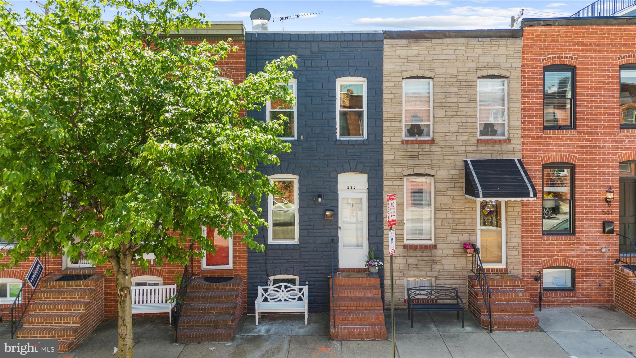 I am excited to share a new listing for a beautifully updated 2BR/2BA townhome located in the heart of the Riverside/Federal Hill Historic District. This move-in-ready home features a large living area with abundant natural light with hardwood flooring. The main level includes a spacious dining room and a modern kitchen equipped with stainless steel appliances, granite countertops, and ample cabinet space, as well as a convenient utility area with a washer and dryer. Luxury plank flooring enhances this space
The second floor offers two spacious bedrooms and two full bathrooms. Extra closest space available The lower level provides excellent storage space. Outside, you will find a fenced-in concrete patio perfect for relaxing. 
Its proximity to the ballpark makes it the perfect spot to experience the very best of Baltimore. Given the high foot traffic and desirable surroundings, this would serve as a fantastic location for a boutique B&B. Situated in a fantastic, trendy neighborhood, this location allows you to step right outside to a vibrant array of restaurants, pubs, and coffee shops. Close to major travel routes and Fort Meade. Public Transportation available and close