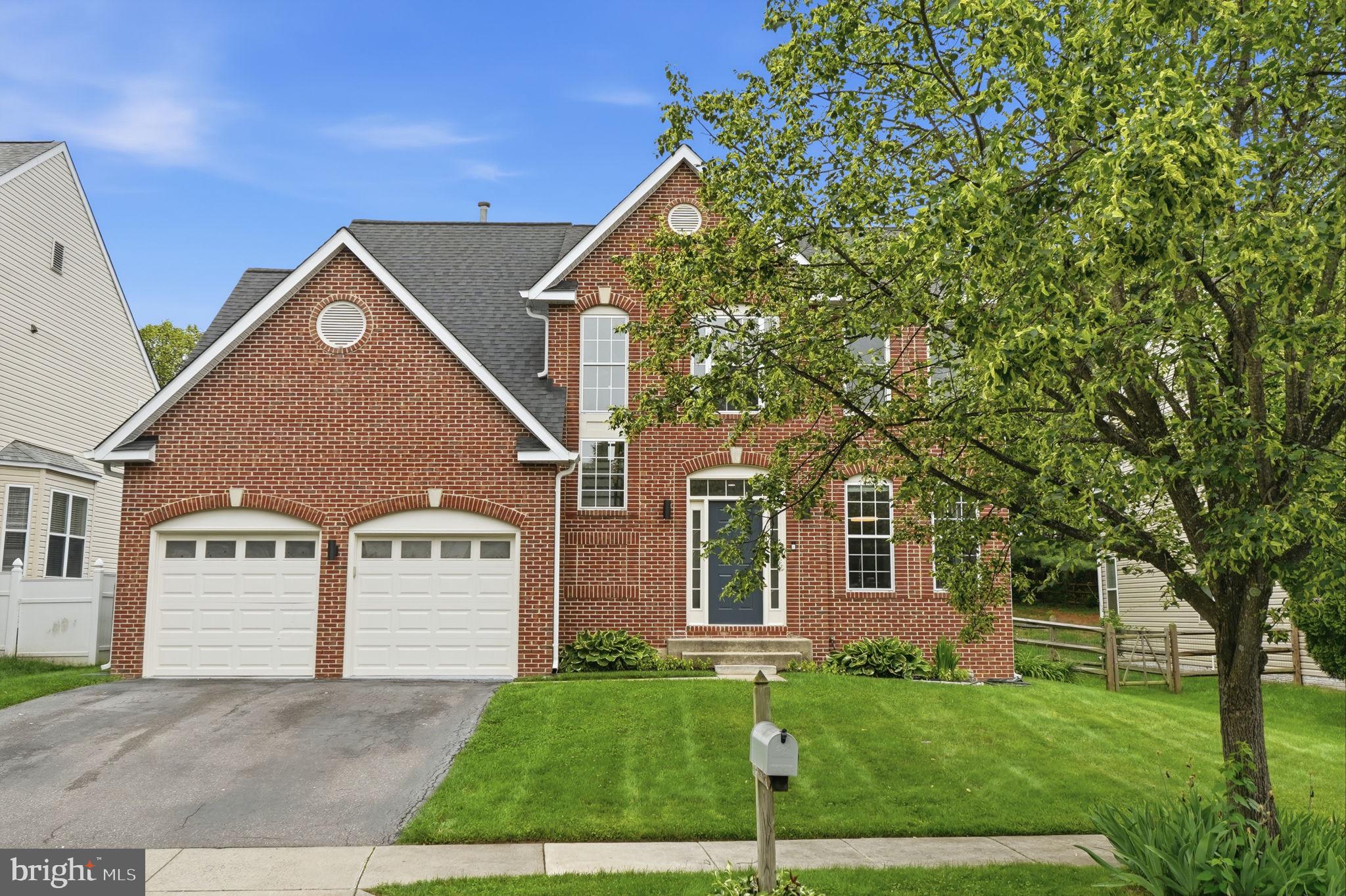 Welcome to your dream home in the highly sought after Pheasant Run community! This meticulously maintained, brick-front colonial offers the perfect blend of classic elegance and modern comfort across three finished levels. Main Level: Sun-Drenched & Sophisticated Step into an inviting atmosphere where natural light pours into every room. The main floor is designed for both daily living and seamless entertaining, featuring: Spacious Living & Formal Dining Rooms: Ideal for hosting holiday gatherings. Cozy Family Room: Anchored by gleaming New hardwood floors and a warm fireplace. Chef’s Eat-In Kitchen with  custom two tone grey cabinets: Complete with a breakfast area that flows directly onto the rear deck perfect for morning coffee or summer BBQs in your large, fully fenced backyard. Upper Level: Your Private Retreat The top floor hosts four generous bedrooms, including a sprawling Owner’s Suite. Retreat to your private oasis featuring a walk-in closet and a spa-like en-suite bath with double vanities, a separate shower, and a deep soaking tub. Lower Level: The Ultimate Hangout The fully finished basement is an entertainer's paradise, boasting: A full third bathroom, laundry room, and ample storage space. Peace of Mind & Prime Location Forget the stress of big-ticket repairs; this home is move-in ready with a Roof, HVAC and Water Heater less than 10 years old. Best of all? No HOA fees! Enjoy unparalleled convenience with easy access to I-270 and minutes-away proximity to the dining and shopping hubs of Kentlands, Downtown Crown, and RIO.