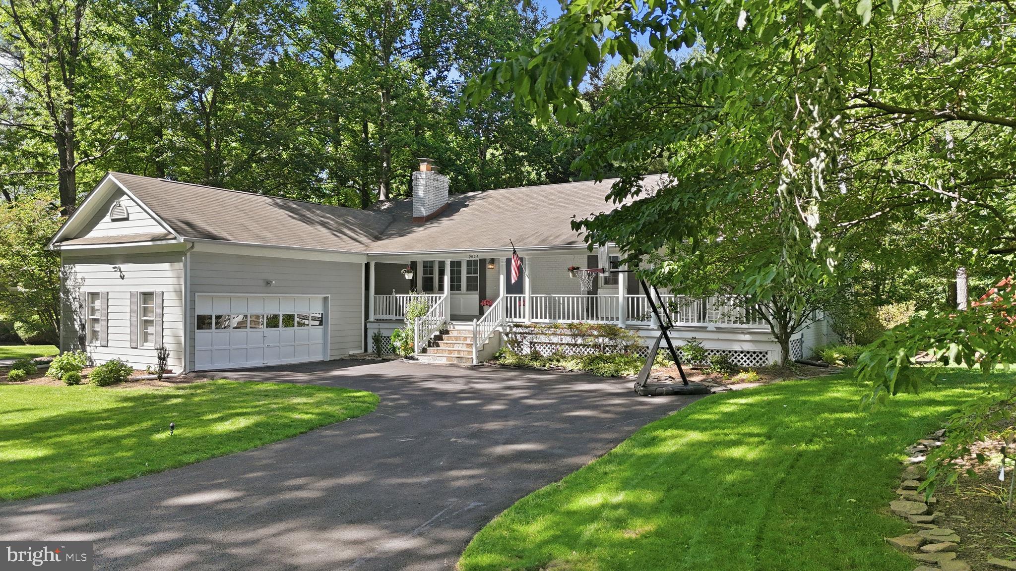 Welcome to 12024 Hamden Court — A Private Retreat in the Heart of Oakton

Rare Oakton Cul-de-Sac Retreat | 4BD Rambler on Private .71-Acre Lot | Gourmet Kitchen |No HOA | Oakton Pyramid Schools


Tucked at the end of a quiet cul-de-sac, this beautifully maintained 4-bedroom, 4-bath rambler offers thoughtfully designed living space on an expansive 0.71-acre lot — with no HOA. The property begins at the pipestem entrance, with lush lawn and a stunning garden flanking both sides of the driveway, setting the tone for the serene privacy that defines this home.

Exceptional Outdoor Living
An oversized covered porch — complete with a classic porch swing — spans the full length of the home, perfect for morning coffee or evening entertaining. Step off the dining room onto a private deck, for indoor and outdoor entertaining. A large 2-car garage completes the package. Notably, the lot extends 6 feet across the road, ensuring no future development will ever interrupt your view or privacy.


Refined Interiors & Thoughtful Beautiful eat-in  — ideal for the home chef. Custom primary closets, built-in bookshelves in the recreation room, and abundant storage throughout speak to the care and craftsmanship invested in this home.
