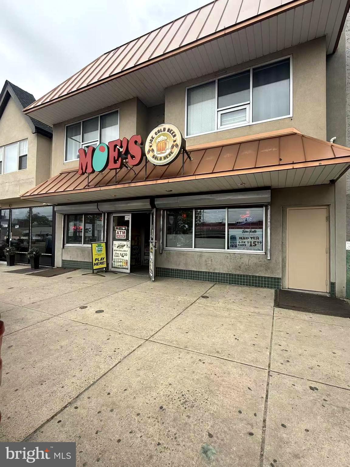 Welcome to 7362 Frankford Avenue, a well-maintained mixed-use property located on a busy commercial corridor in Northeast Philadelphia. This versatile building features a first-floor commercial space and a second-floor residential apartment, creating an excellent opportunity for investors or owner-occupants seeking multiple income streams.
The commercial storefront enjoys strong visibility and exposure along Frankford Avenue, while the residential unit above offers comfortable living space and additional rental income potential. A rare bonus for the area, the property includes private parking spaces at  the back, providing added convenience for tenants, customers, or owners.
7362 Frankford Avenue must be sold together with 7360 Frankford Avenue, offering a rare opportunity to acquire adjacent mixed-use properties with strong investment potential.
