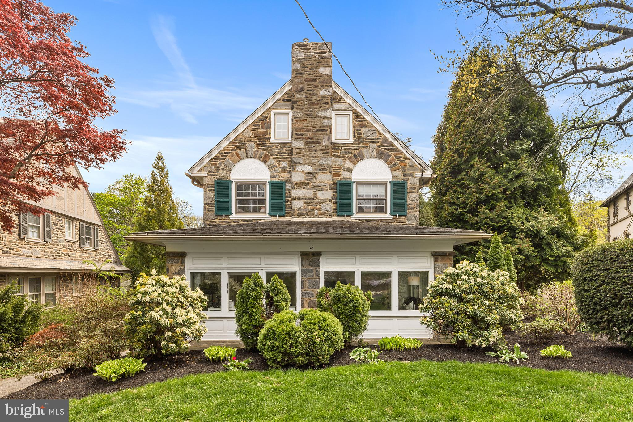 Step into a world of timeless elegance with this stunning Colonial home, with tons of living space, in the desirable Bala Cynwyd. Built in 1917, lovingly maintained and beautifully updated, this residence boasts a remarkable blend of classic charm and modern amenities, offering 3,248 sq. ft. of thoughtfully designed living space. Inside, discover 6 spacious bedrooms and 2.5 bathrooms, perfect for accommodating guests or creating your dream home office.  Another bathroom could easily be added on the second level.  The traditional floor plan features exquisite details such as crown moldings, chair railings, wood floors and many large windows that enhance the inviting atmosphere. The eat-in kitchen is ideal for casual dining, while the formal dining room sets the stage for memorable gatherings. Cozy up by the fireplace in the living area, or enjoy the convenience of a daylight basement that offers endless possibilities. Step outside to your private oasis, featuring a beautifully landscaped front and rear yard with many outdoor living options. The outdoor space is perfect for entertaining, with multiple patios and decks that invite you to relax and unwind.  With ample parking options, including an asphalt driveway and on-street availability, this home is not just a residence; it's a lifestyle.  This ideal location is just blocks from the Bala Heritage Trail, restaurants, shopping, the Bala Library, train stations, the bus, houses of worship and is just a quick drive to Philly and the airport.  Experience the perfect blend of comfort, style, and functionality in this exceptional property. Don’t miss your chance to make it your own!