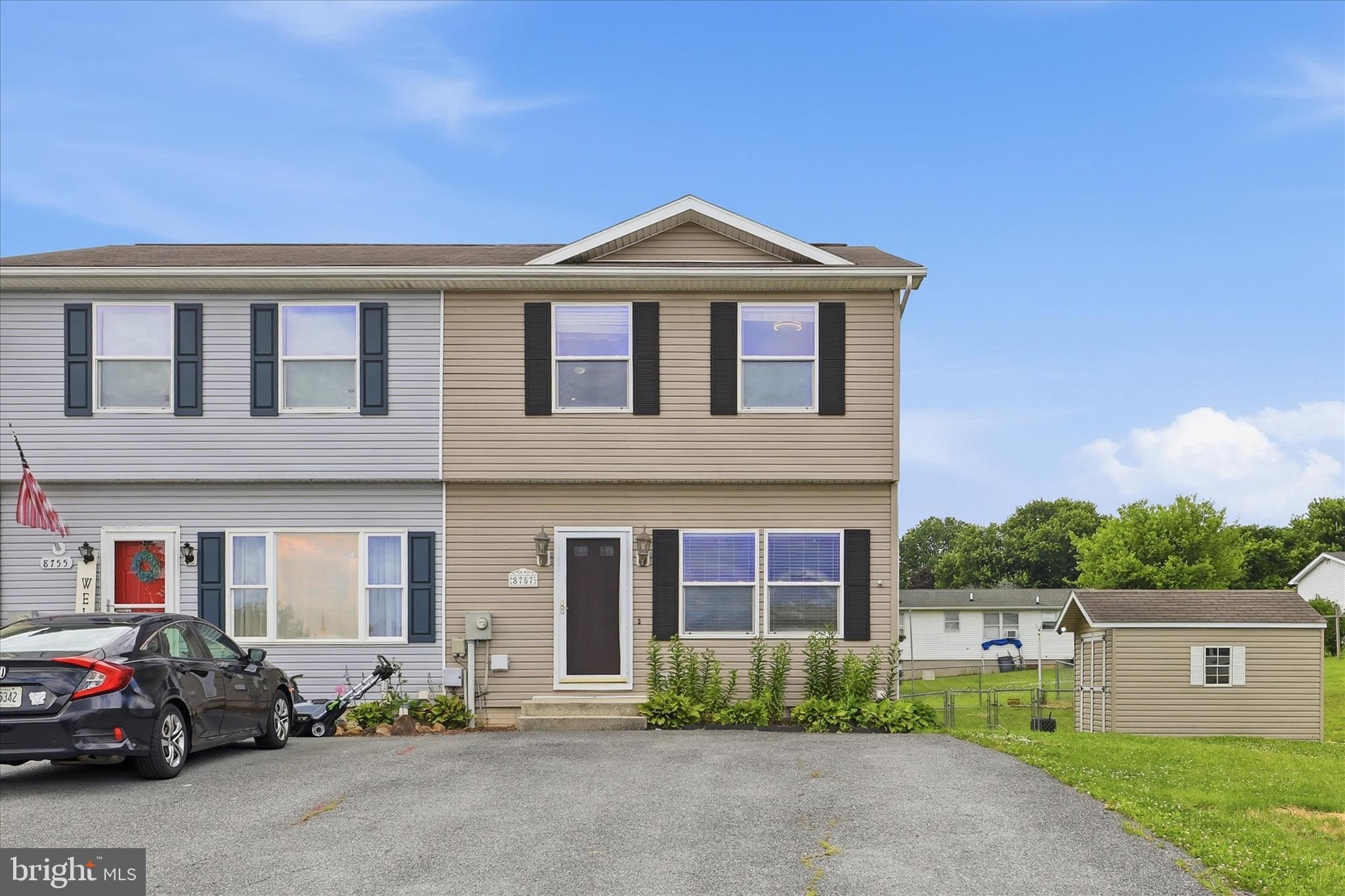 Welcome home to this 3 bedroom, 1.5 bath townhome offering comfortable living space on three finished levels. The main level features an eat in kitchen complete with appliances and sliding glass doors that lead to the rear deck, creating the perfect space for outdoor dining, relaxing, or entertaining. The fully fenced rear yard offers space for outdoor enjoyment and includes a storage shed for lawn equipment, seasonal items, and additional storage needs.
Upstairs, you’ll find three bedrooms and a full bath, with brand new carpet on the stairs and throughout the upper level, giving the home a fresh, updated feel. The finished lower level offers additional living space that can be used as a family room, recreation area, home office, or workout space, along with a convenient laundry area.

Conveniently located close to shopping, dining, commuter routes, and everyday amenities, this move-in ready home is ready for its next owner.
