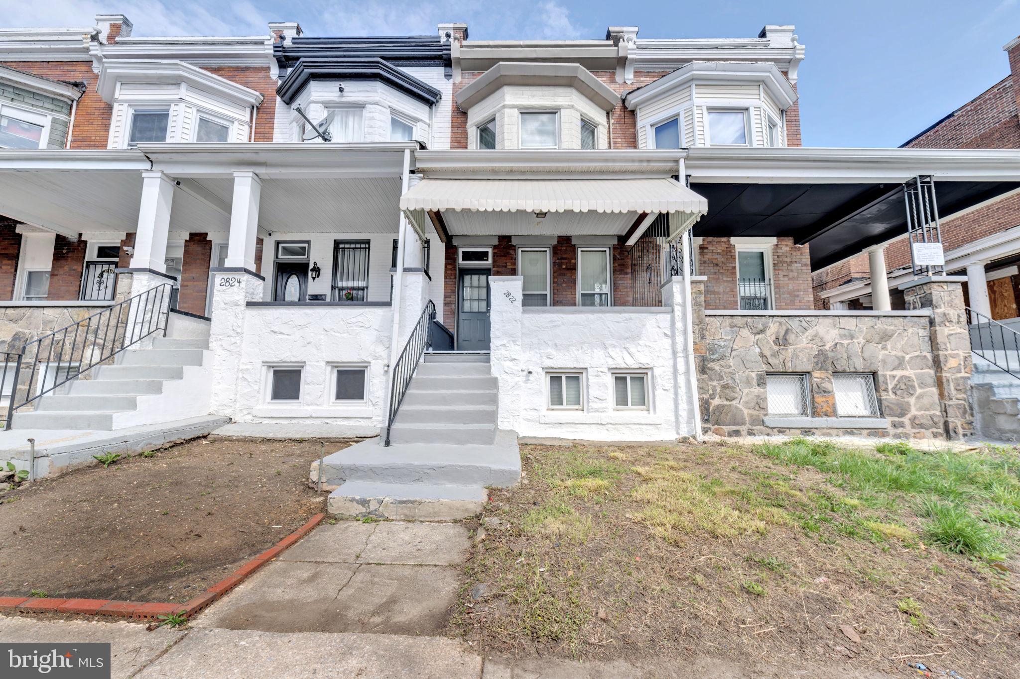 Price reduced!!!!! An updated  Baltimore row house that features a classic city townhouse, blended with modern interior updates. Inside, you will find open‑concept living spaces, original, refinished hardwood floors, and an updated kitchen with contemporary cabinetry and stainless‑steel appliances. Upper levels 3 bedrooms to include redesigned bedrooms with a bay window and large closet, modernized bathrooms, and sometimes a primary suite with added natural light. Newer HVAC, Newer roof, Newer appliances. This updated row home also incorporates a Private detached garage for off-street parking. , energy‑efficient systems, and unfinished basements while preserving the architectural charm and narrow, vertical layout characteristic of historic Baltimore neighborhoods.