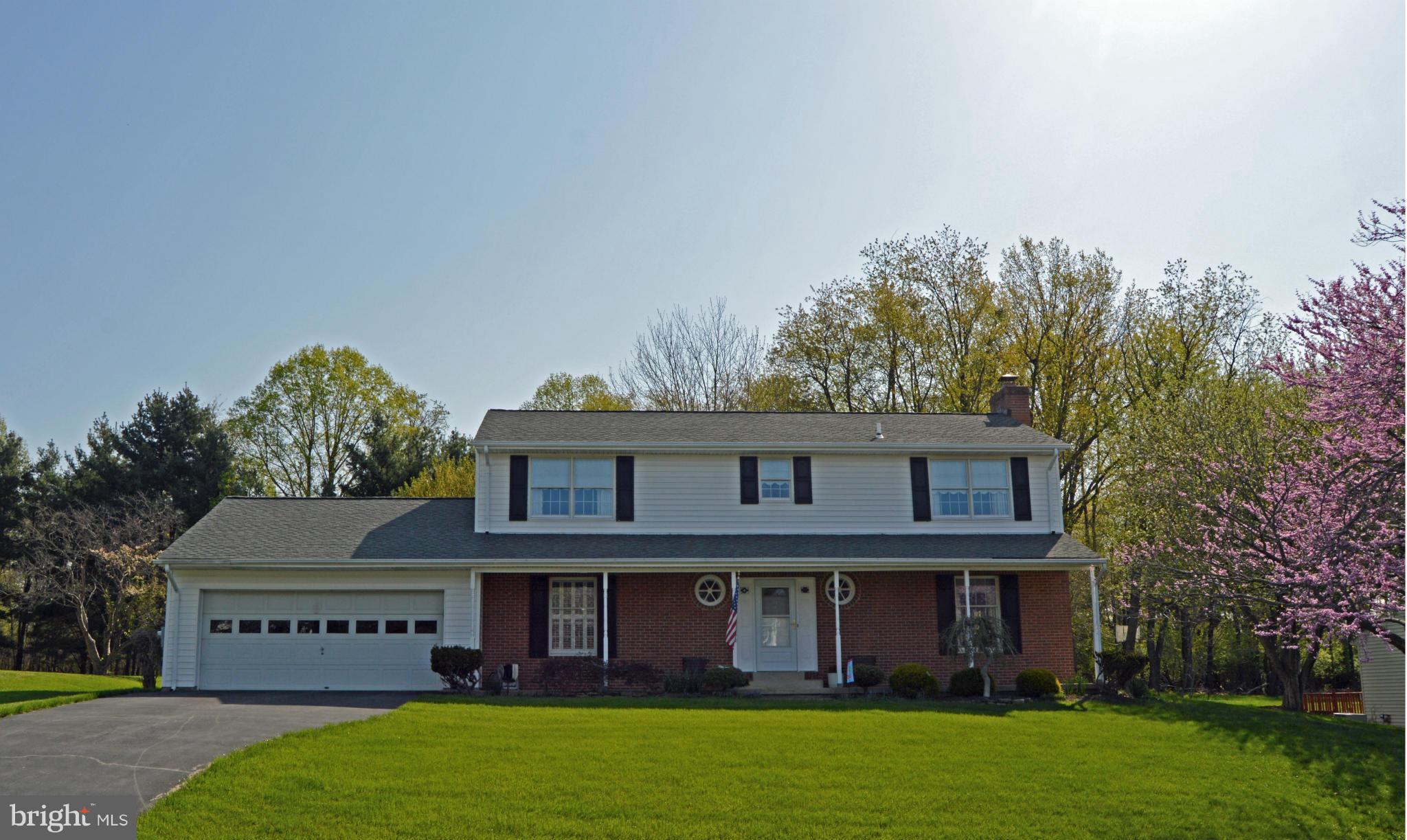 REDUCED $12,500.  Wonderful Spacious Colonial with a front porch in the highly desirable Peach Orchard Neighborhood with just over half an acre to enjoy.  Original Owners have taken wonderful care of this home.  Updated kitchen, 1st floor laundry room, great recreation/ hobby room downstairs and a workshop.  NO HOA's
