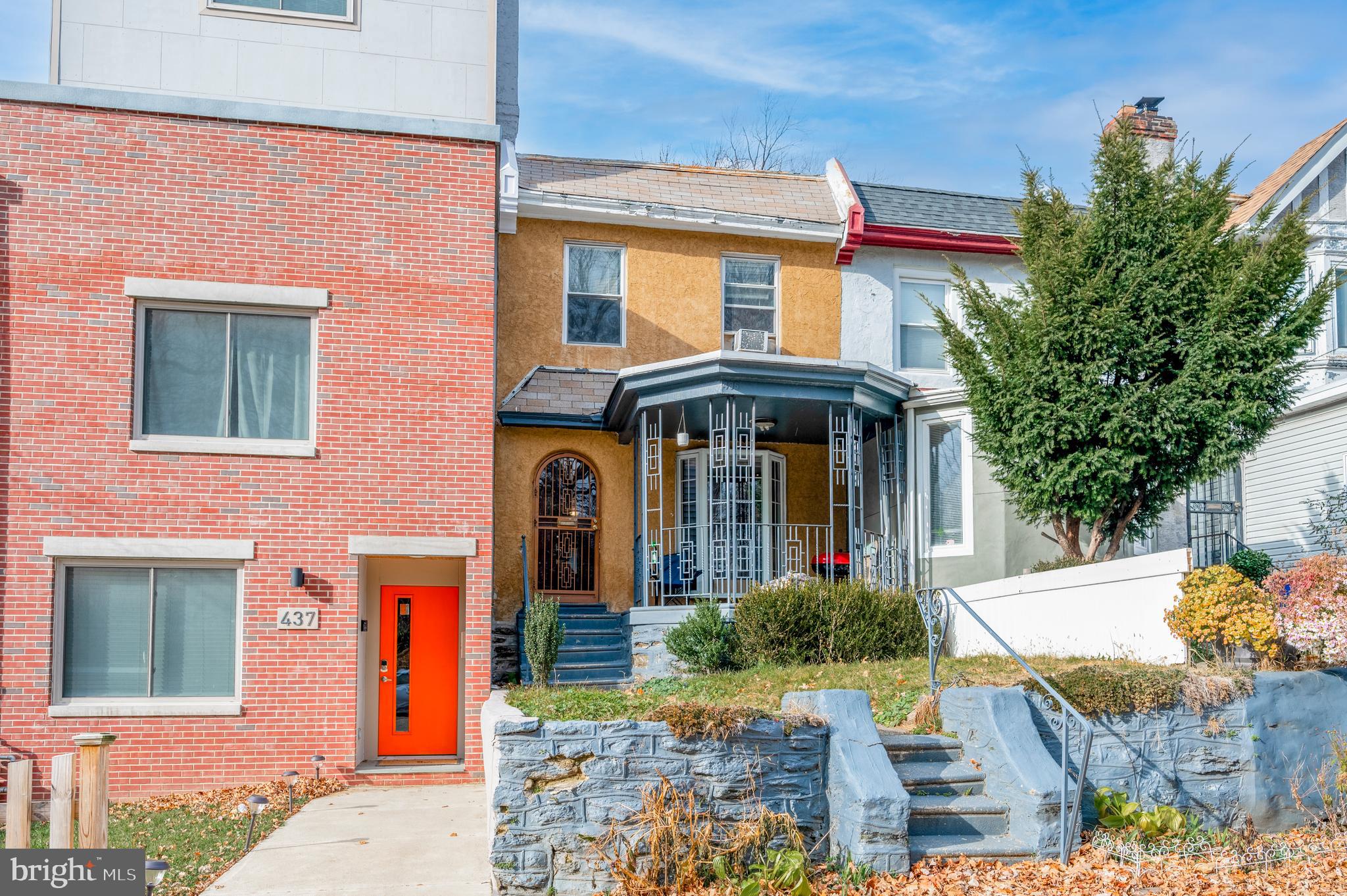 Located right across the street from Fernhill Park- this is a great location!!. Move right in to this updated 2-Bedroom Row Home in West Germantown. The home sits in a very quiet neighborhood with a vibrant community.  There is a covered porch that  leads into an open floor plan with hardwood floors throughout. The kitchen is updated with Stainless  steel appliances including a gas stove, refrigerator, ample cabinets with counter space, tile backsplash, and a hardwood floor. Upstairs there are 2 large bedrooms with hardwood floors and good closet space. The full Bathroom has a ceramic tile floor and tub surround, vanity, and cabinet. As a bonus, there is also a finished basement with a half bathroom and a 1 Car Garage attached as well as a large deeded backyard!!  Great location gives you easy access to 76 and Center City,  Wissahickon Park, East Falls , Kelly Drive. Centrally located!
