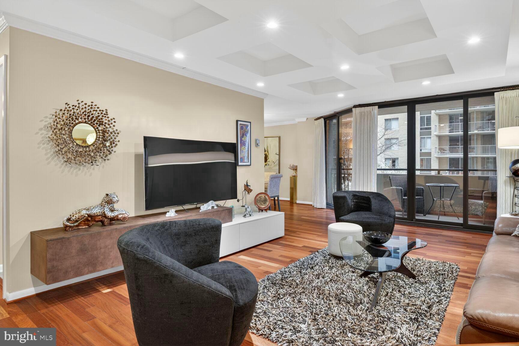 OPEN HOUSE Saturday 5/16 2-4pm. Beautifully remodeled 2 bedroom 2 bathroom unit of 1419 square feet in the sophisticated 4620 NORTH PARK AVE Condominium. This unit is completely turn-key, with updated flooring, renovated kitchen and bathrooms, custom recessed lighting and tray ceilings, custom closets, and plantation shutters. A laundry and utility room and balcony round out the unit.  The building is full-service and features excellent amenities: an outdoor seasonal pool, gym, outdoor seating, library, party room, modern lobby with front desk and doorman. Perfect location mere blocks from shopping, dining, public transportation, and bike paths. Building Fee covers ALL UTILITIES (AC, Electric, Water) and 24 hour front desk. Two parking spots and one storage unit included.  Cats are welcome.