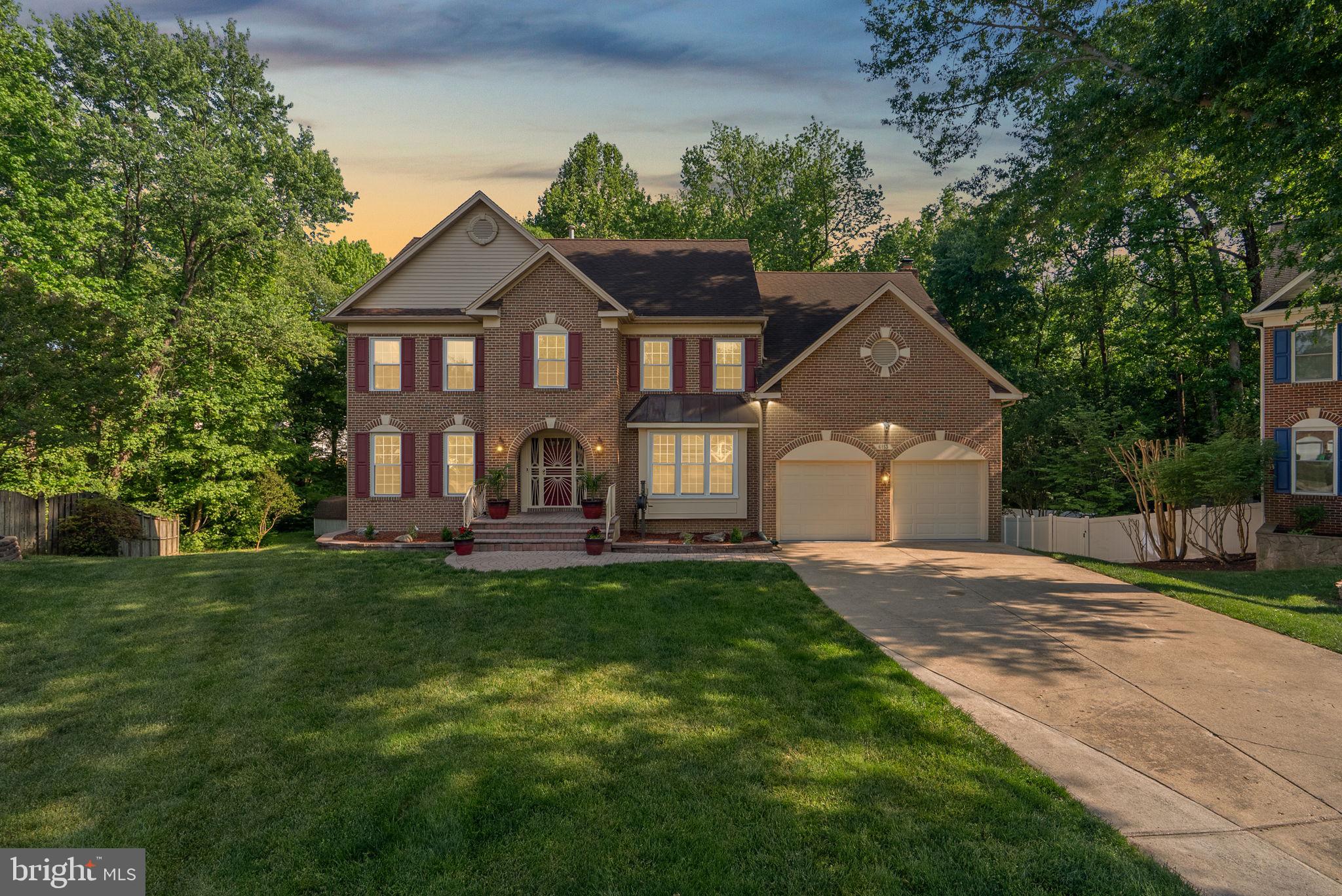 Welcome home to 6113 Omar Ct! This home has been well maintained and thoroughly updated to prepare it for the next lucky owners. At the end of the cul-de-sac, this home draws your attention with its stunning brick arches, setting the tone for the rest of the home. The main level is where life happens as the two story foyer welcomes you in. The inviting kitchen is the heart of this home with all brand new appliances (2026) making it ready for any event. Adjacent to the eat in kitchen is the living room with an updated fireplace (2026) to gather around. Coming in from the two car garage is a mudroom with laundry for a drop and go when arriving home from a long day. A den with French doors, a sitting room, and formal dining room complete this floor. 

In the back, a Trex deck overlooks the expansive yard and forest. Home to lots of deer, squirrels, and birds, the backyard is a serene and private landscape with plenty of space for activities and quiet relaxation. Truly a dream. 

Upstairs features three large bedrooms, a hall bathroom, and the owner's suite. The hall bathroom has a new vanity, light fixtures, and mirrors (2026). The owner's suite is a sanctuary, set away from the other bedrooms with an additional sitting room. The primary bathroom en-suite is brand new (2026) and promises a luxurious experience. Relax in the soaking tub facing your private woods or in the oversized shower, both with lighted niches for a touch of elegance. The vanity has tons of storage and the smart mirror is Bluetooth equipped to play your favorite music while taking a hot bath or getting ready for the day. All that and two custom closets! 

The lower level is set up as an in law suite. A full kitchen with freshly updated cabinets (2026) lots of living space, a full bathroom with jetted jacuzzi tub, a generously sized bedroom, and a private entrance make this space a perfect apartment. If that’s not what you need, then entertaining will be a breeze with all the extra space for meal preparation and activities!  The whole home was painted top to bottom to prepare for sale (2026). 

In addition to all the cosmetic updates made, the systems of the home were not forgotten. The HVAC is dual zoned with comfort and energy savings in mind. The attic system was replaced in 2024 and the basement in 2025. A majority of the windows were replaced in 2025.  Come take a look and fall in love!