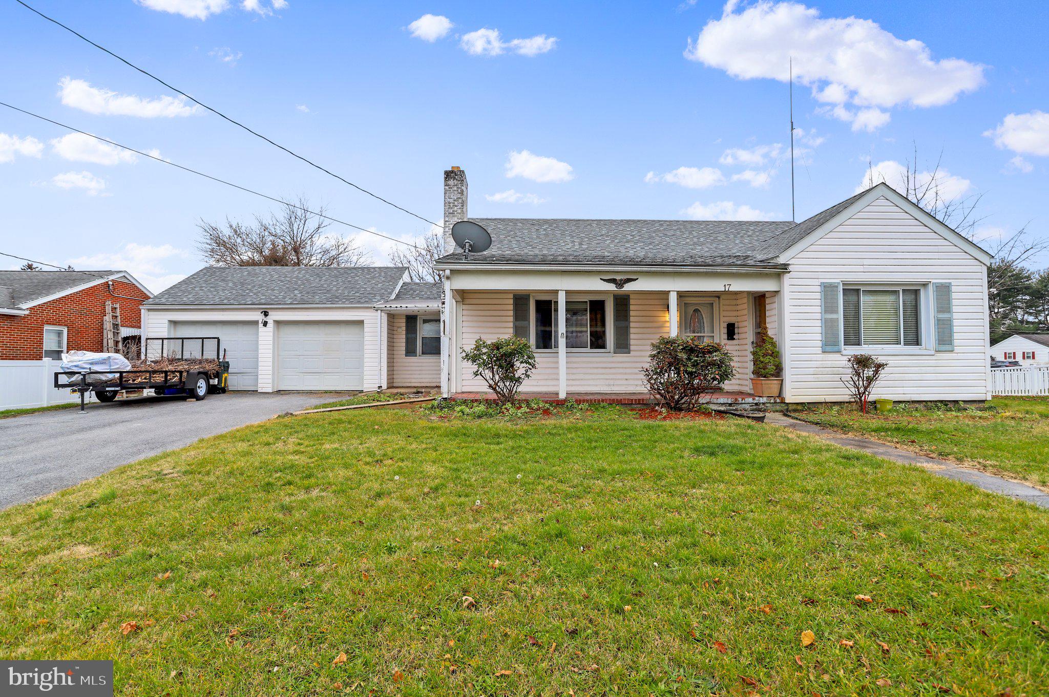 Home is located in a commuter friendly location close to shopping and interstates. This home does need some TLC and looking for a new owner. Roof is fairly new. This home has spacious rooms and a large two car garage with off street parking. Has a semi private rear yard that is fenced in. This will make someone a great home with a little elbow grease and eligible for an FHA 203K rehab loan to make the improvements wanted.