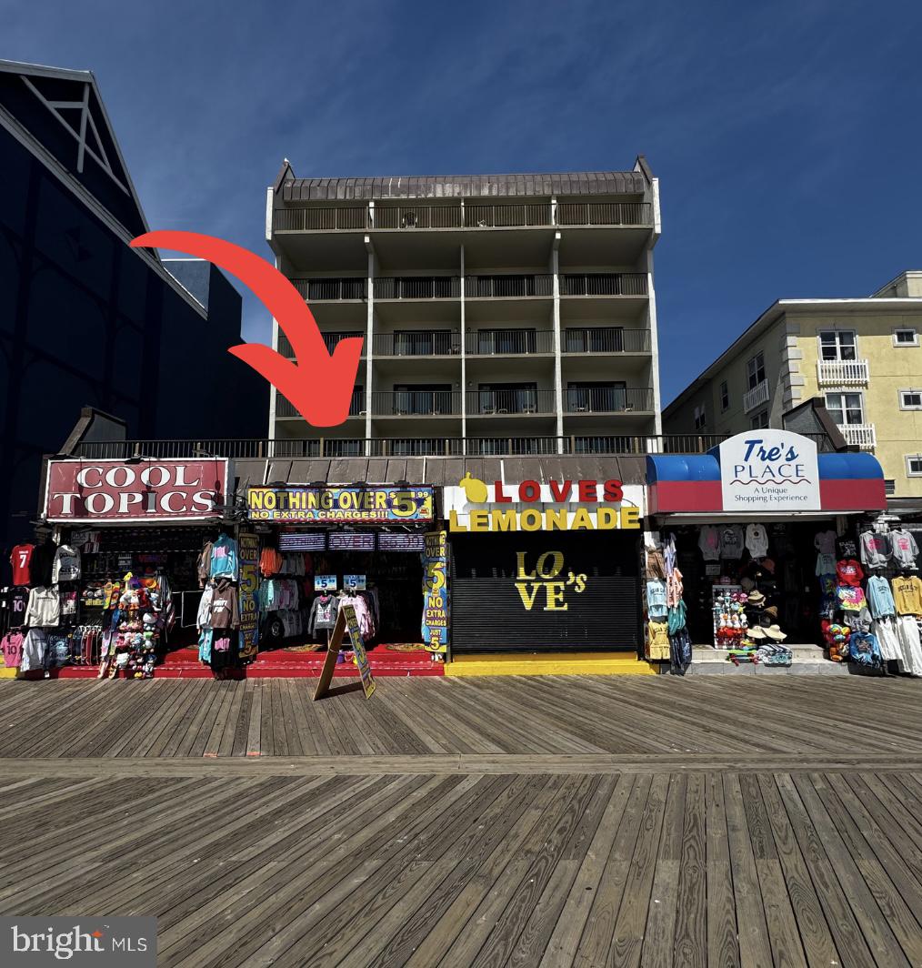 This is a rare chance to own your own property right on the boardwalk between 1st and 2nd Street—one of the busiest spots by the ocean. The space is about 730 sq. ft. and gets tons of foot traffic from tourists and beachgoers all year long. It’s currently being used as a T-shirt and souvenir shop, but it’s perfect for all kinds of businesses like retail, snacks, or even a small café. With ocean views and nonstop visibility, this location is hard to beat for anyone looking to start or grow a business at the beach.